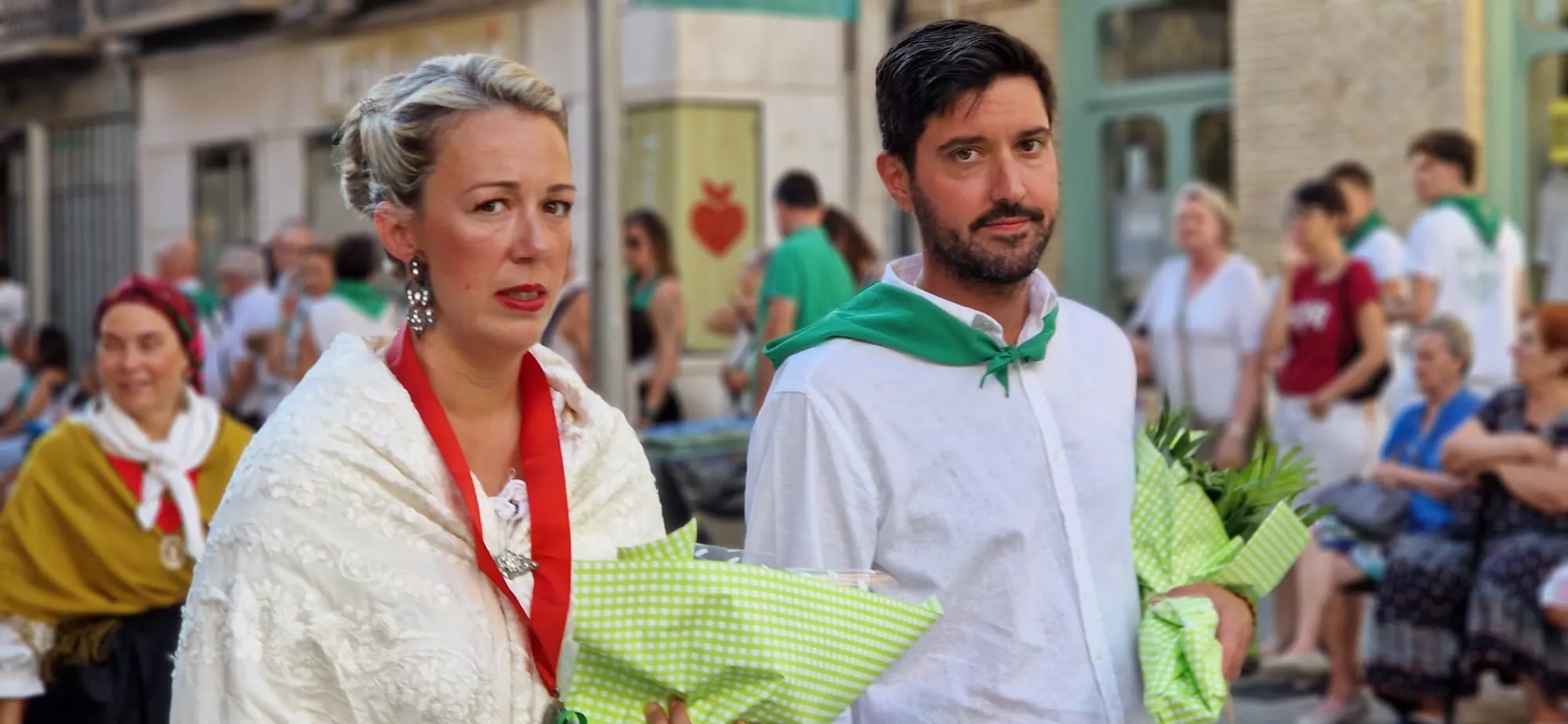 Ofrenda de Flores y Frutos a San Lorenzo. Fotos Myriam Martínez