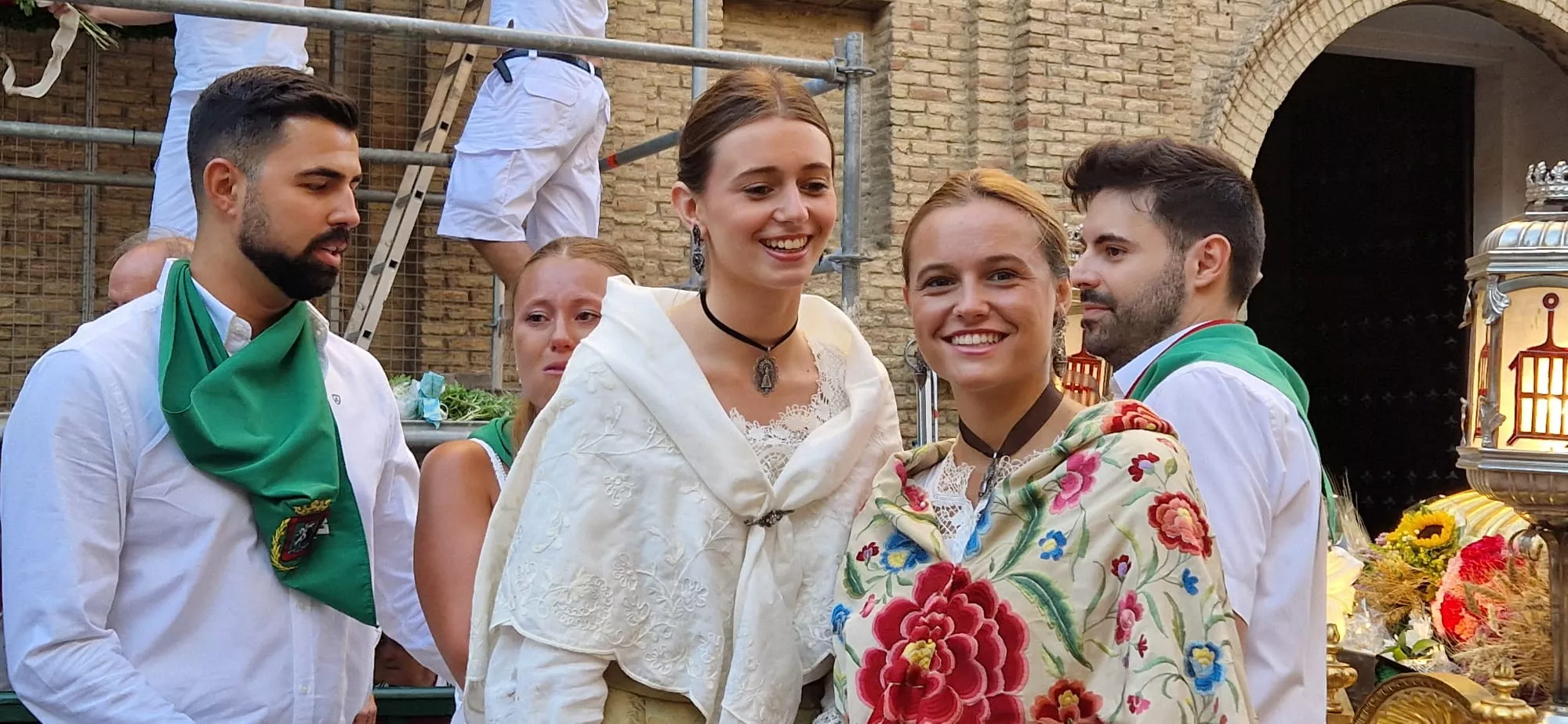 Ofrenda de Flores y Frutos a San Lorenzo. Fotos Myriam Martínez