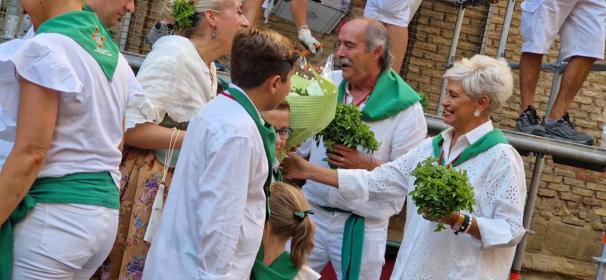 Ofrenda de Flores y Frutos a San Lorenzo. Fotos Myriam Martínez