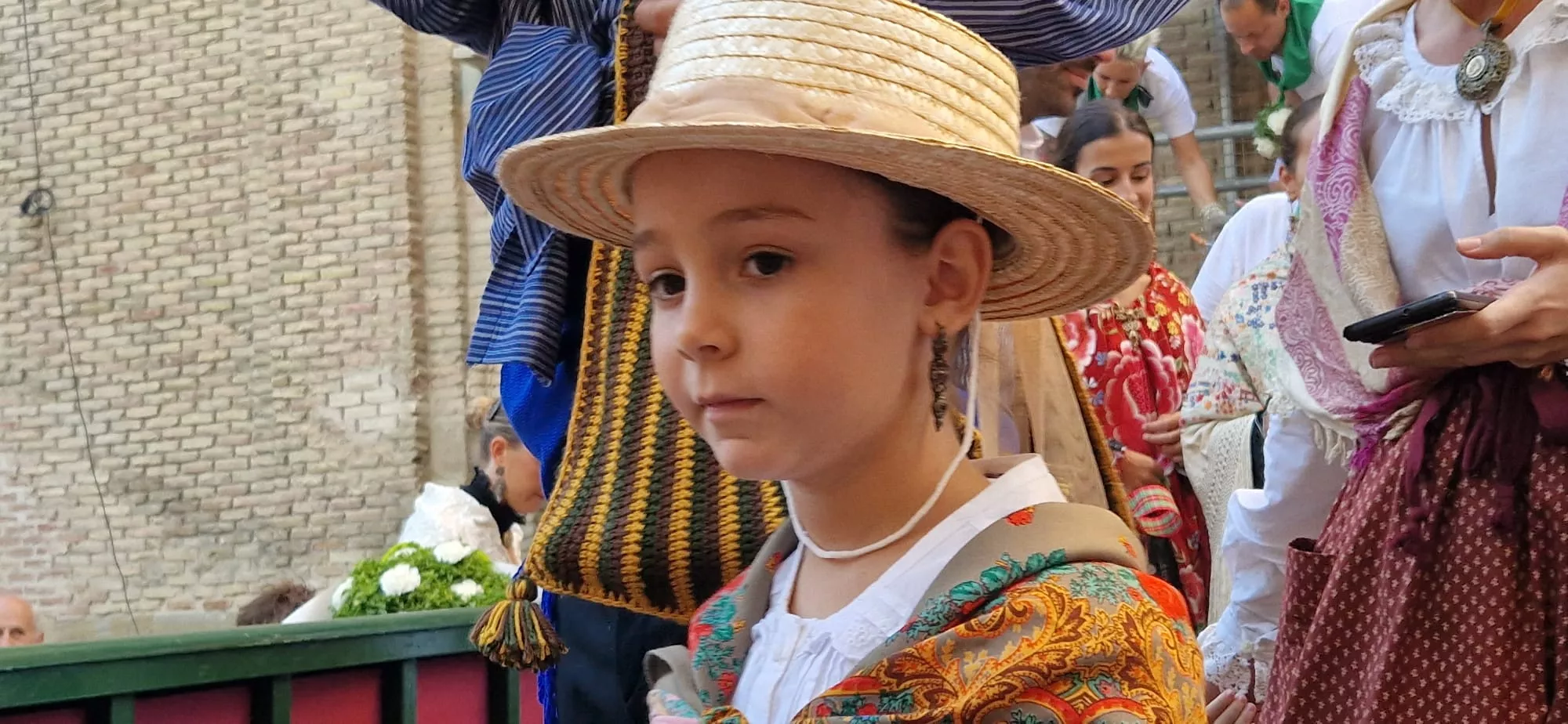 Ofrenda de Flores y Frutos a San Lorenzo. Fotos Myriam Martínez