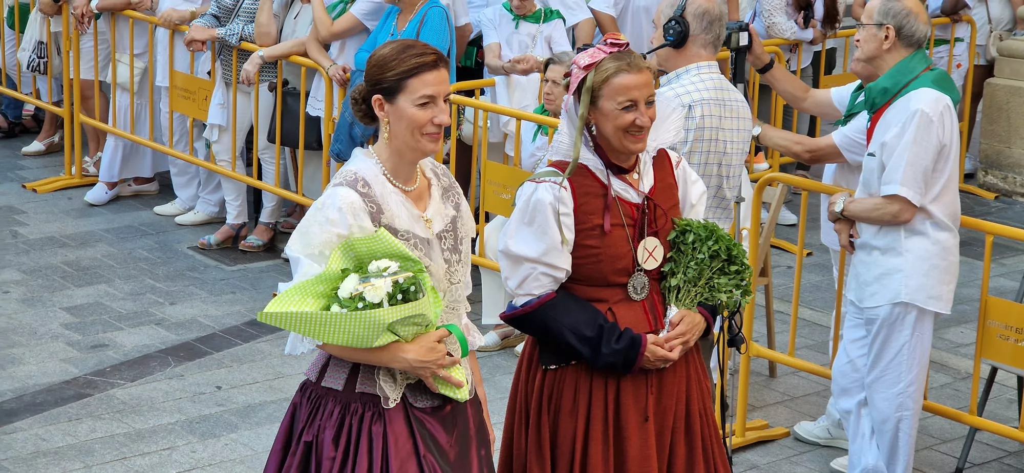 Ofrenda de Flores y Frutos a San Lorenzo. Fotos Myriam Martínez