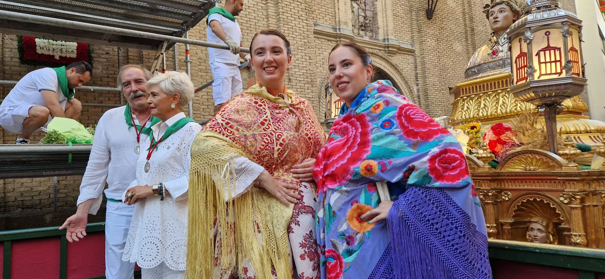 Ofrenda de Flores y Frutos a San Lorenzo. Fotos Myriam Martínez