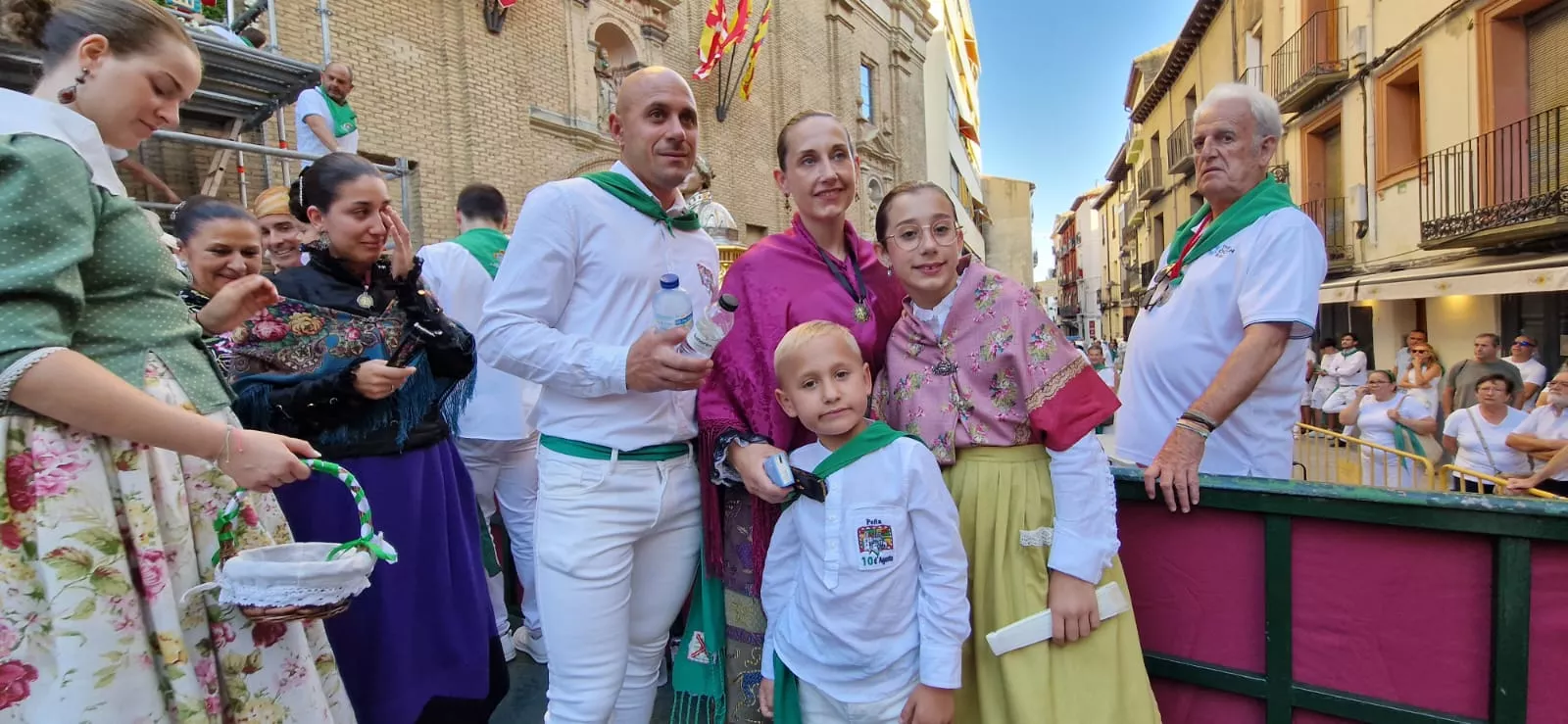 Ofrenda de Flores y Frutos a San Lorenzo. Fotos Myriam Martínez