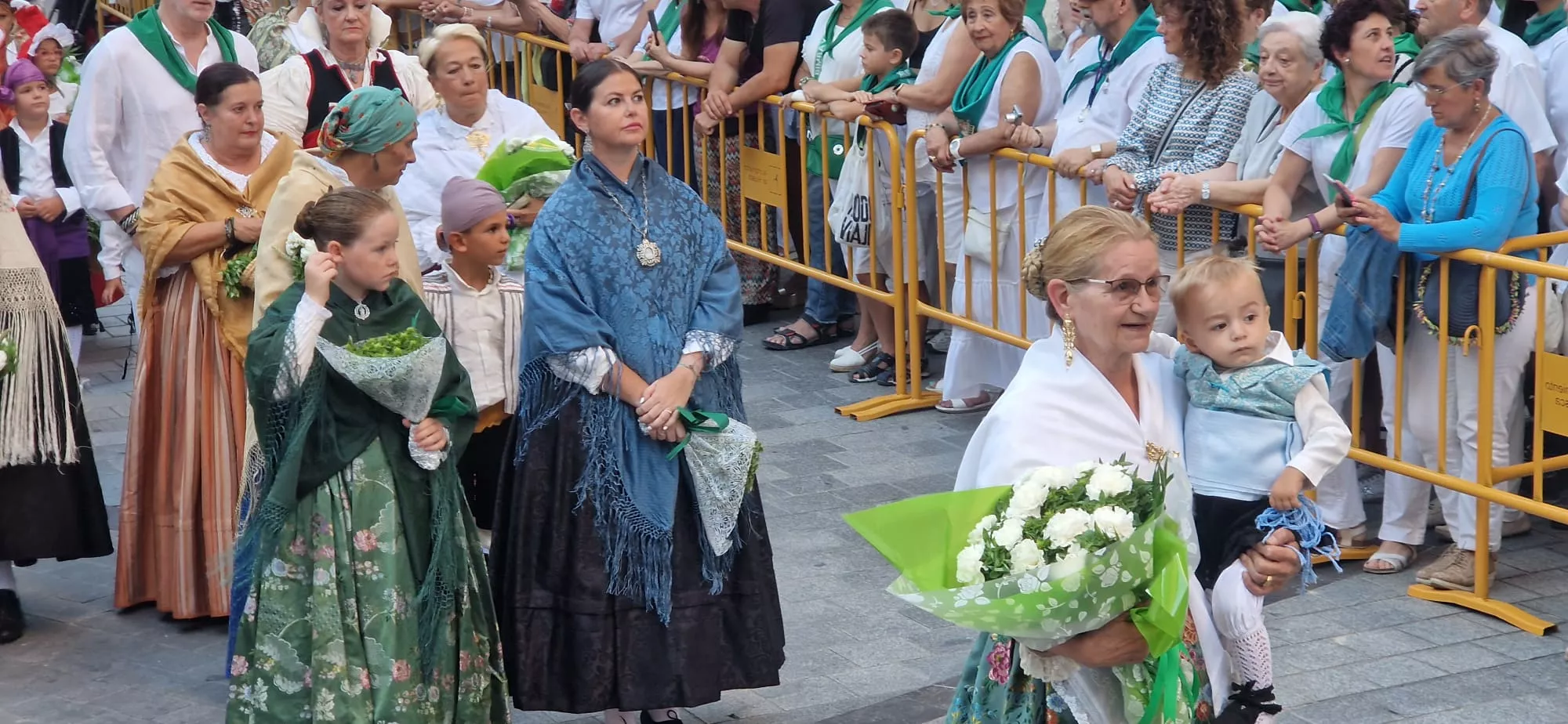 Ofrenda de Flores y Frutos a San Lorenzo. Fotos Myriam Martínez