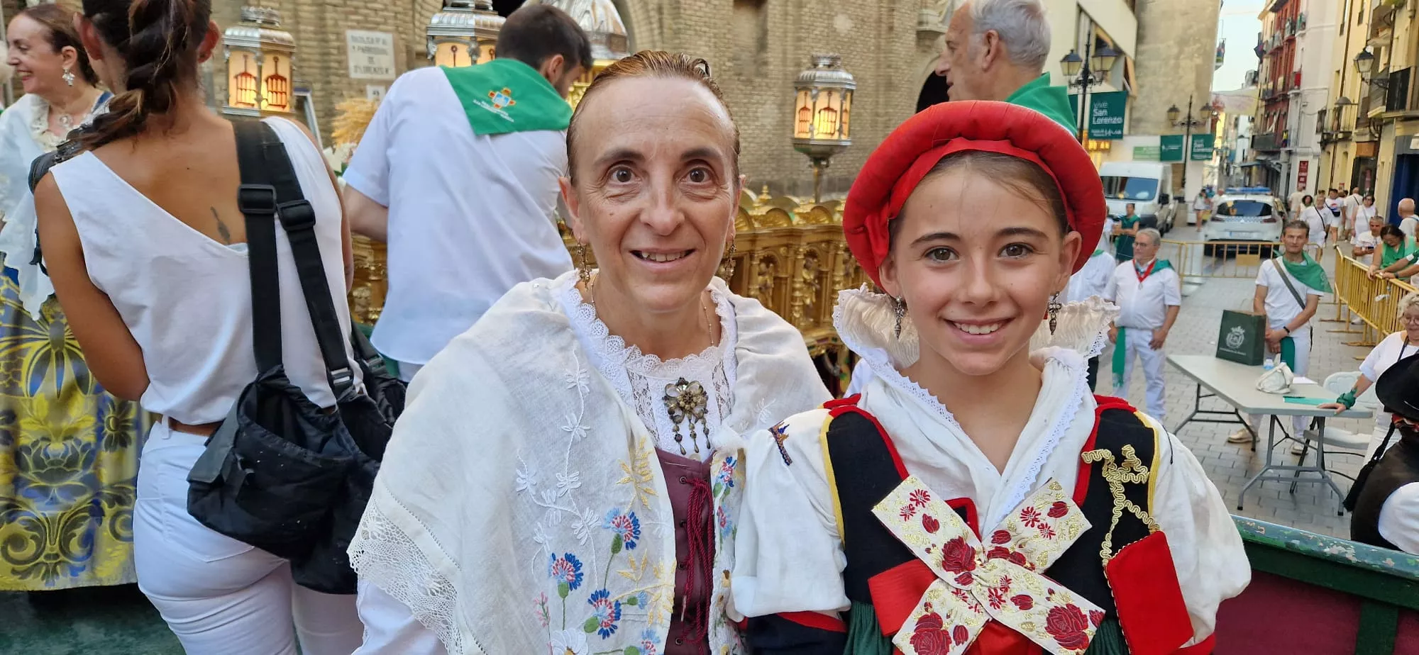 Ofrenda de Flores y Frutos a San Lorenzo. Fotos Myriam Martínez