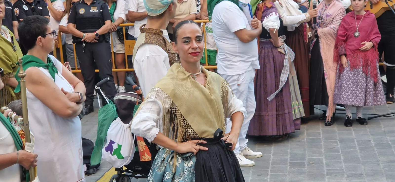 Ofrenda de Flores y Frutos a San Lorenzo. Fotos Myriam Martínez