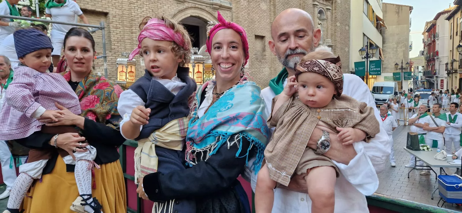 Ofrenda de Flores y Frutos a San Lorenzo. Fotos Myriam Martínez