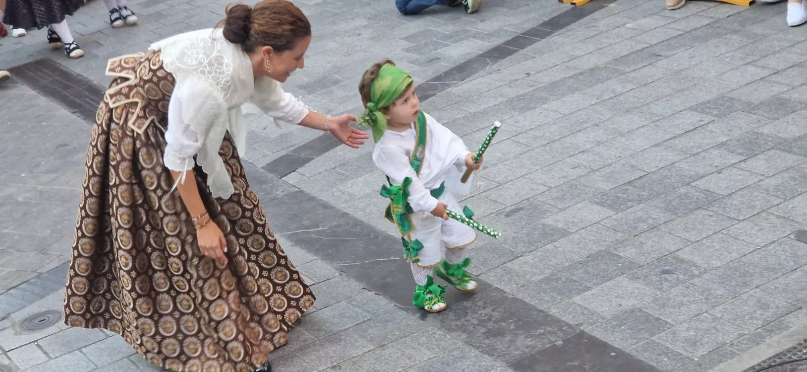 Ofrenda de Flores y Frutos a San Lorenzo. Fotos Myriam Martínez