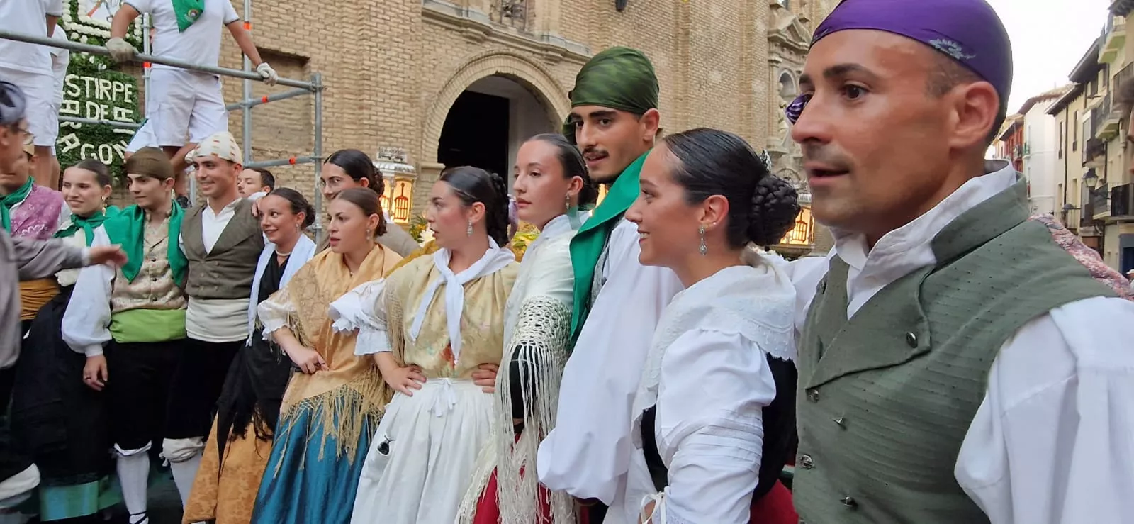 Ofrenda de Flores y Frutos a San Lorenzo. Fotos Myriam Martínez