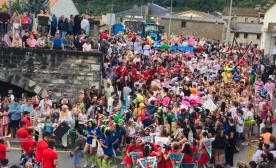 Fiestas de Biescas a San Roque y Santa Elena