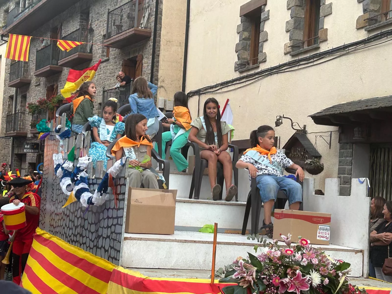 Fiestas de Biescas a San Roque y Santa Elena
