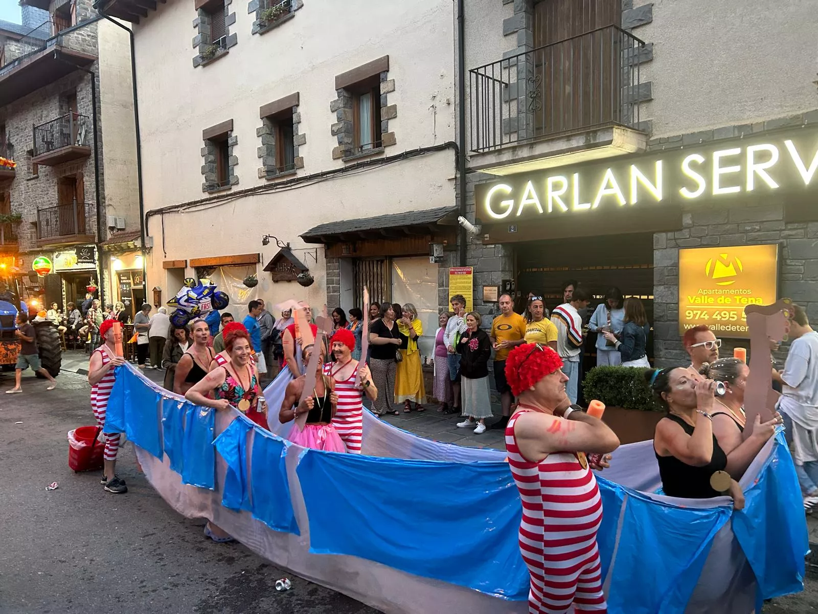Fiestas de Biescas a San Roque y Santa Elena
