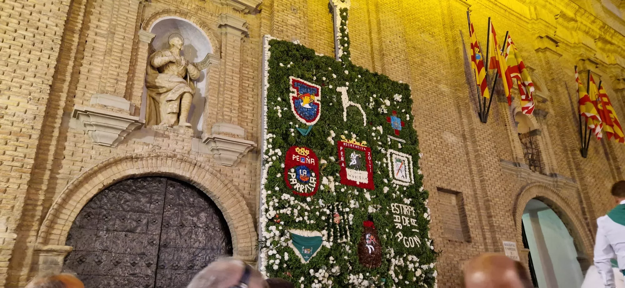 Ofrenda de Flores y Frutos a San Lorenzo. Fotos Myriam Martínez