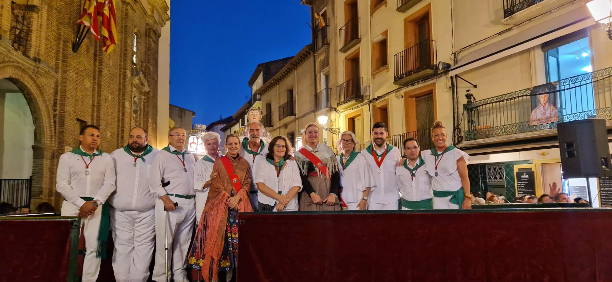 Ofrenda de Flores y Frutos a San Lorenzo. Fotos Myriam Martínez