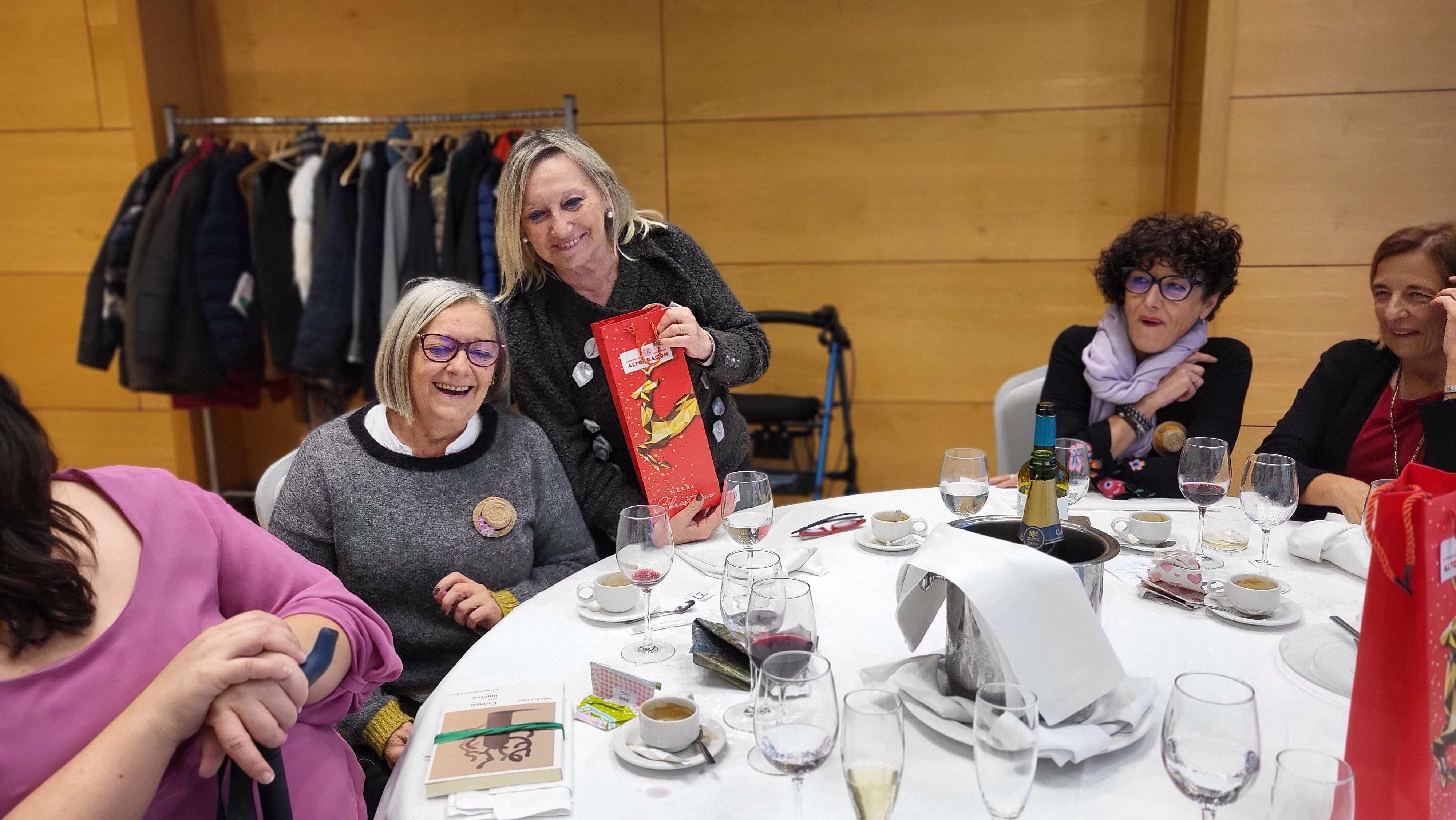 Comida de Navidad de ARO 2022. Foto Myriam Martínez 