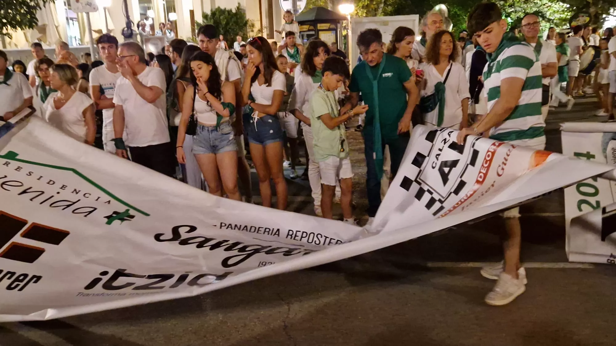 Traca Fin de Fiestas y fuegos artificiales para despedir San Lorenzo. 