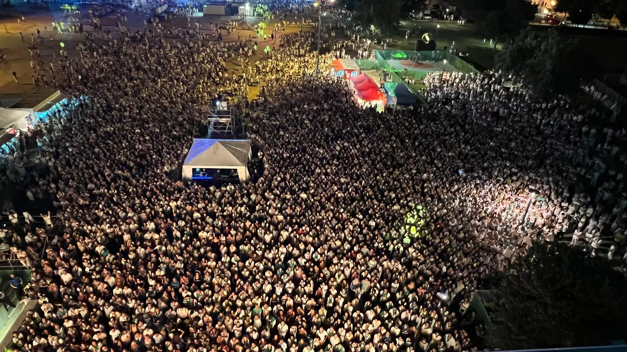 Concierto en San Lorenzo organizado por El Veintiuno