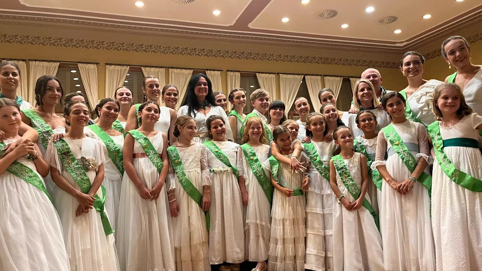Las mairalesas en el final de San Lorenzo 2024. Foto Mercedes Manterola