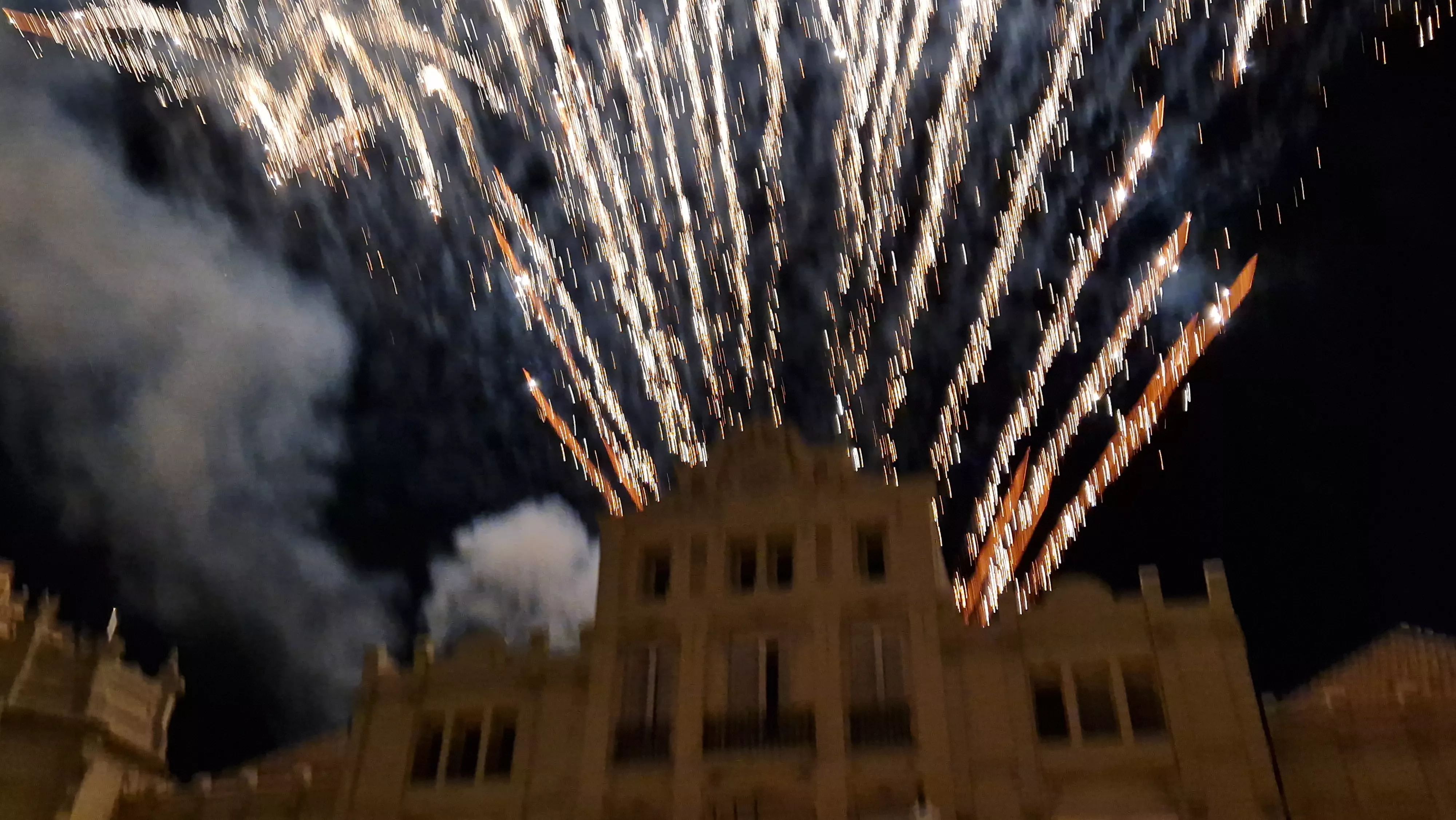 Traca Fin de Fiestas y fuegos artificiales para despedir San Lorenzo