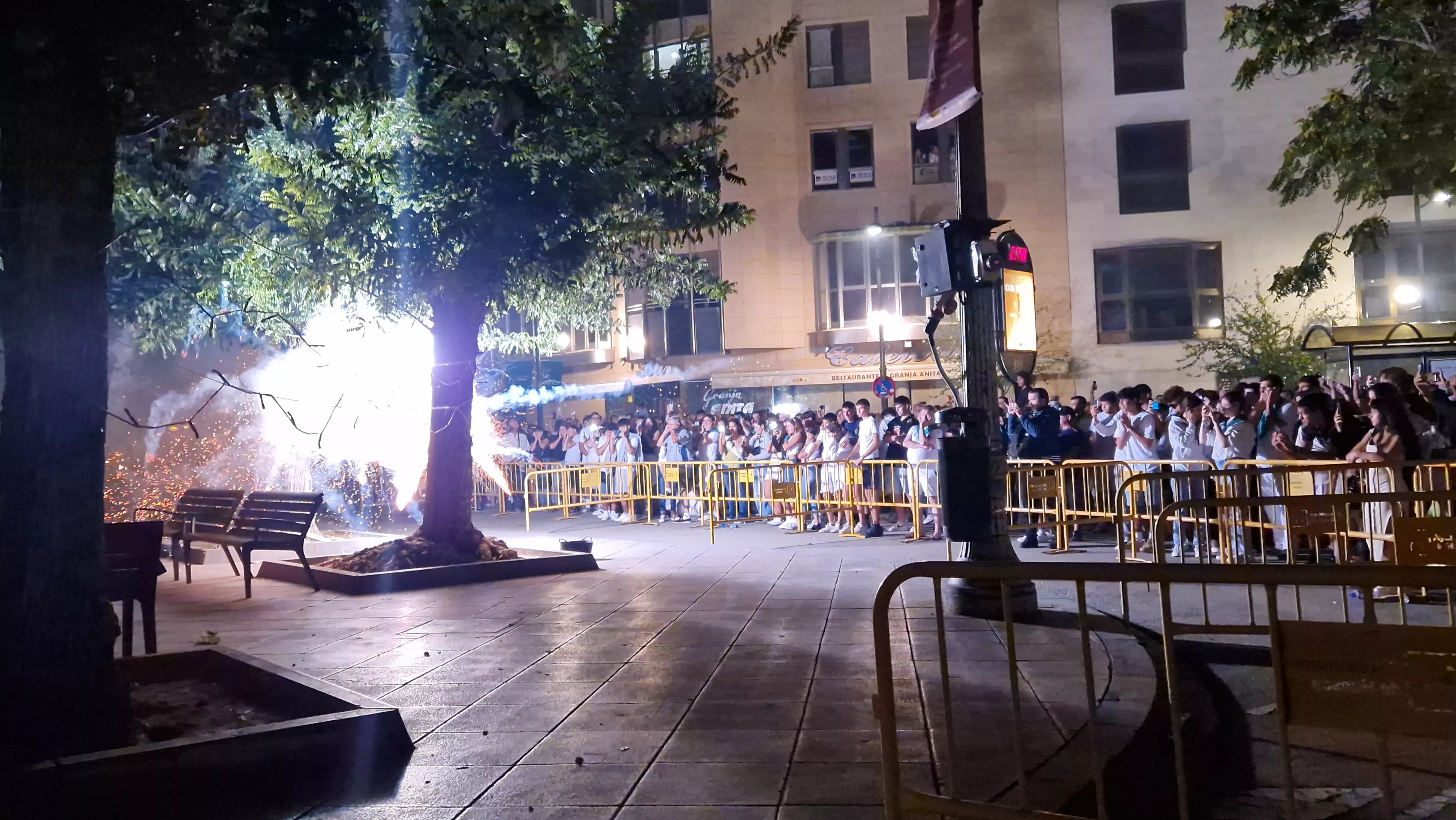 Traca Fin de Fiestas y fuegos artificiales para despedir San Lorenzo