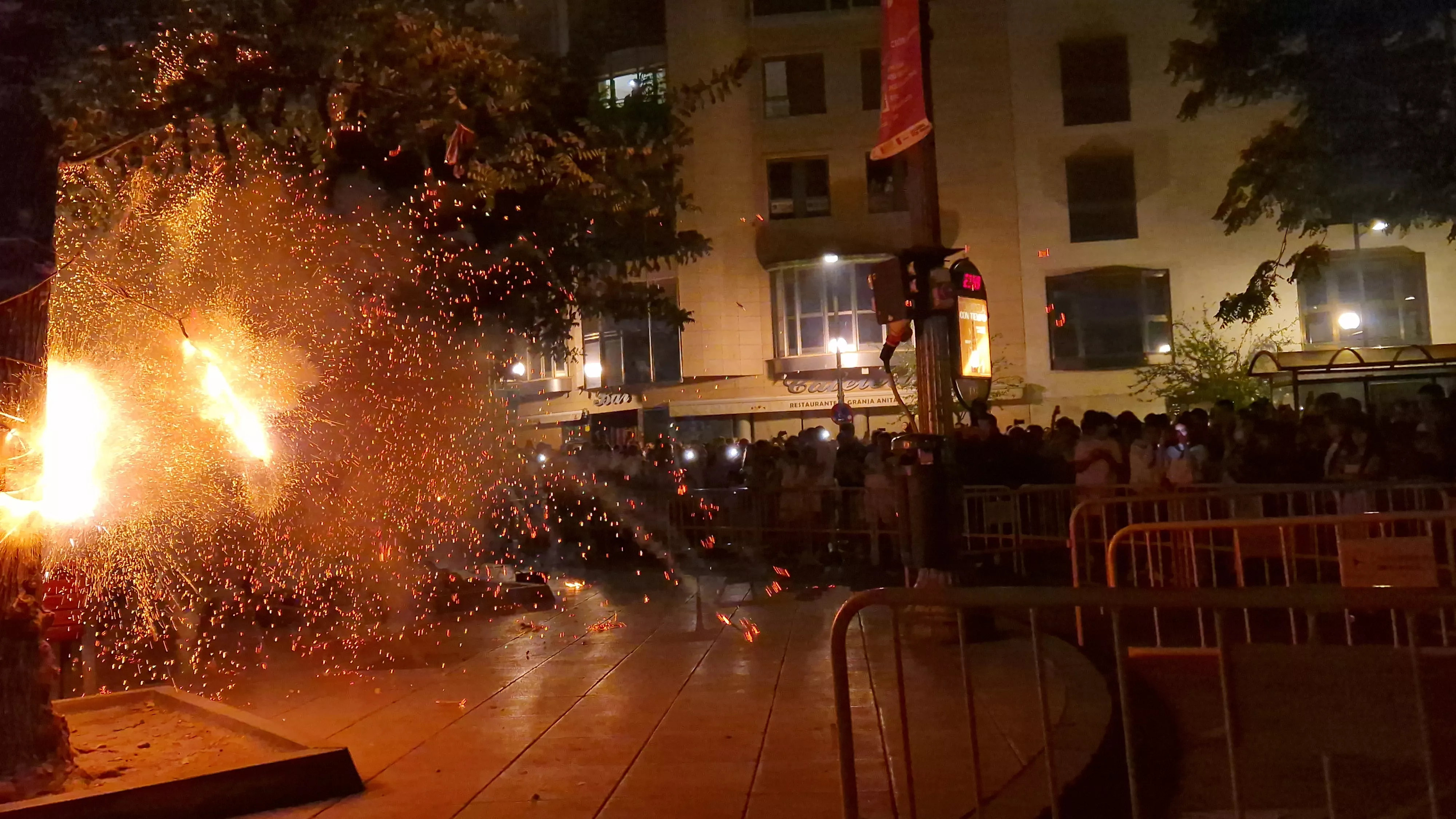 Traca Fin de Fiestas y fuegos artificiales para despedir San Lorenzo