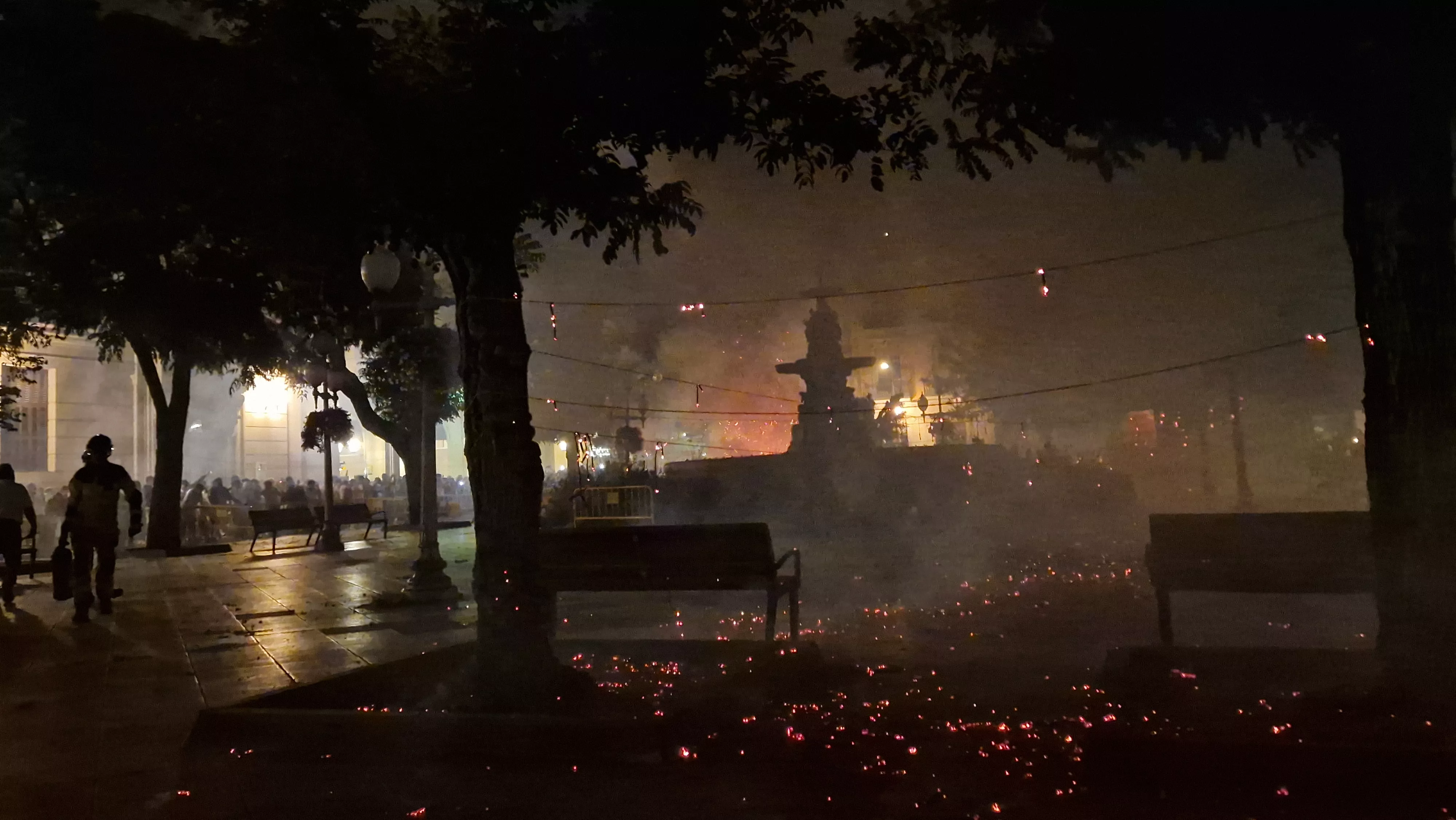 Traca Fin de Fiestas y fuegos artificiales para despedir San Lorenzo