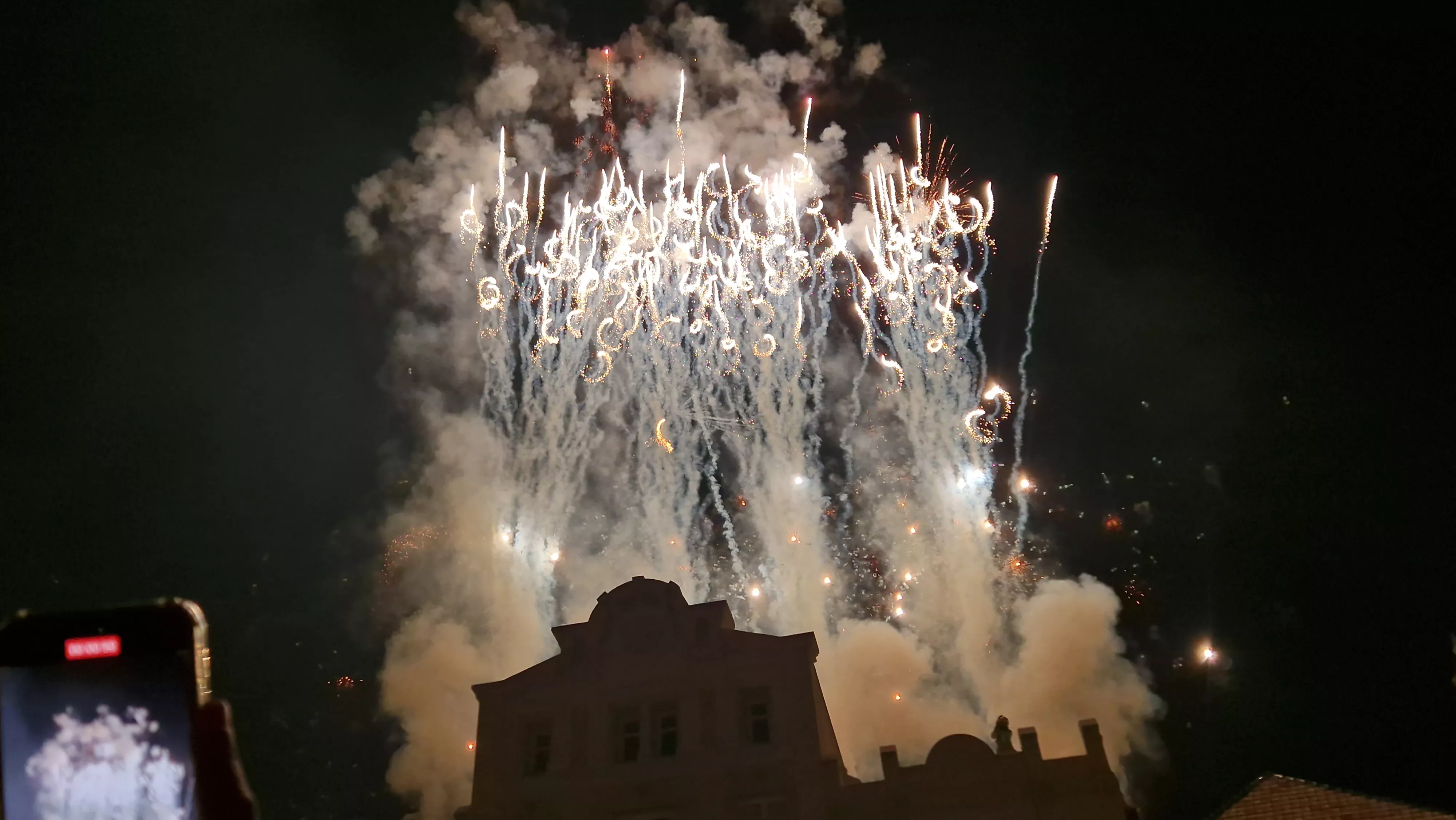 Traca Fin de Fiestas y fuegos artificiales para despedir San Lorenzo