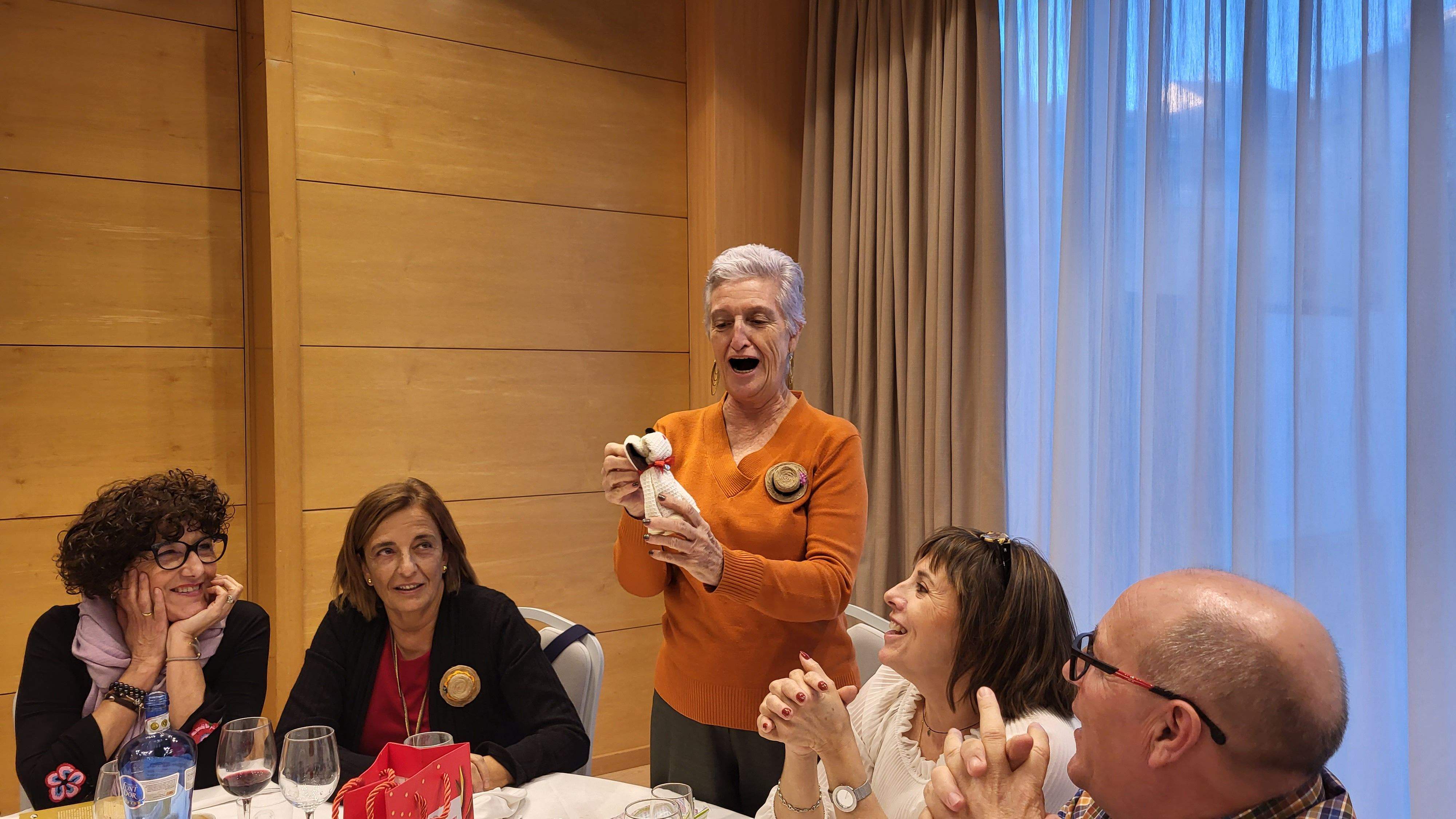 Comida de Navidad de ARO 2022. Foto Myriam Martínez