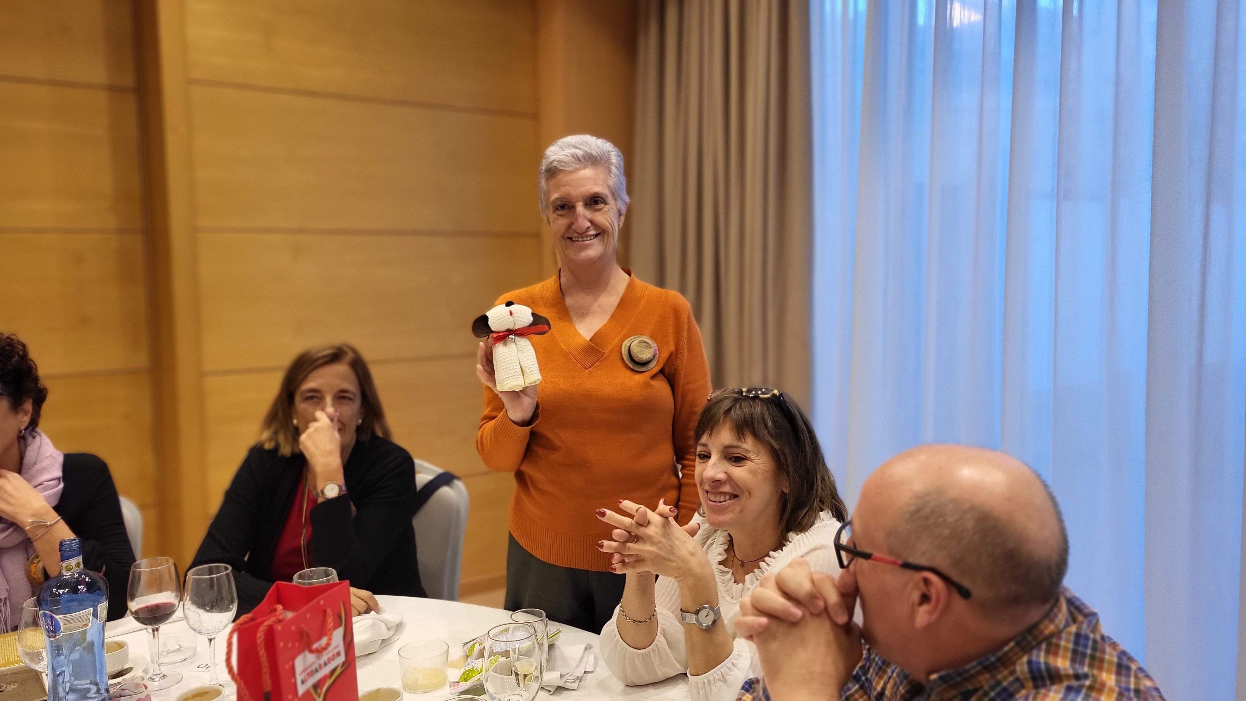 Comida de Navidad de ARO 2022. Foto Myriam Martínez 