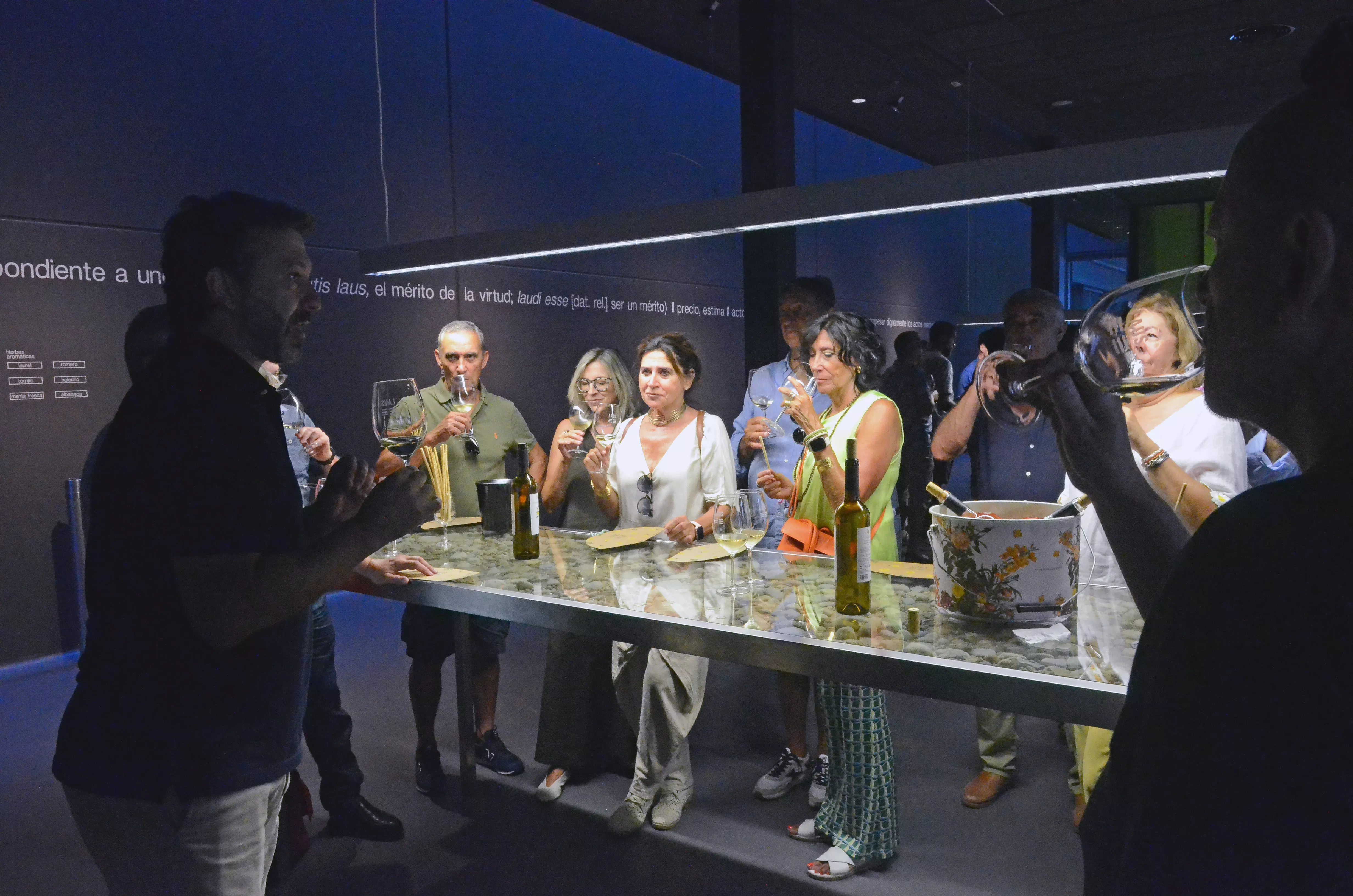 Actuación de Trio da Kali y la visita a la Bodega Laus dentro del Sonna.