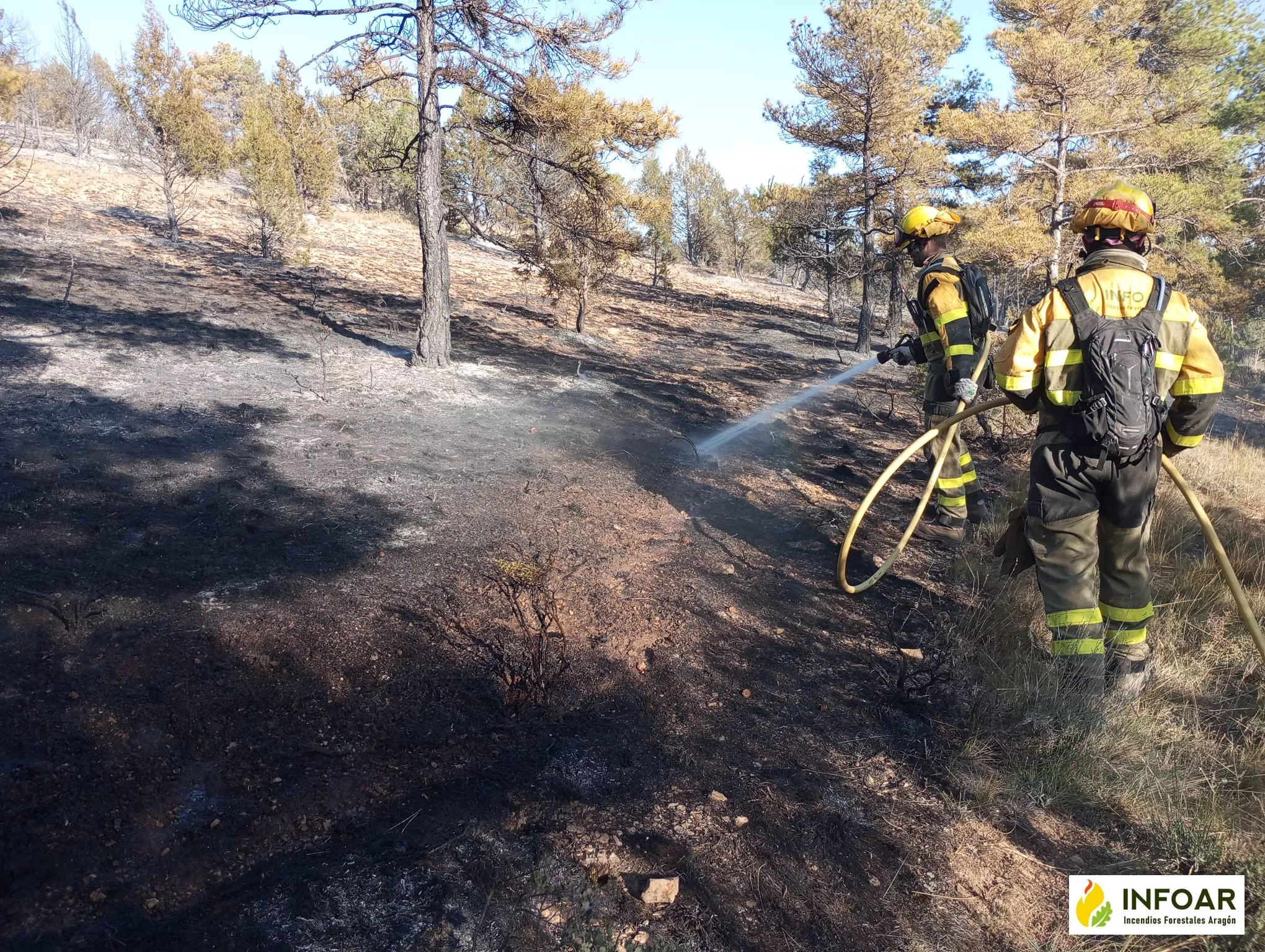 Buena parte de la provincia de Huesca, en alerta naranja por peligro de incendios.