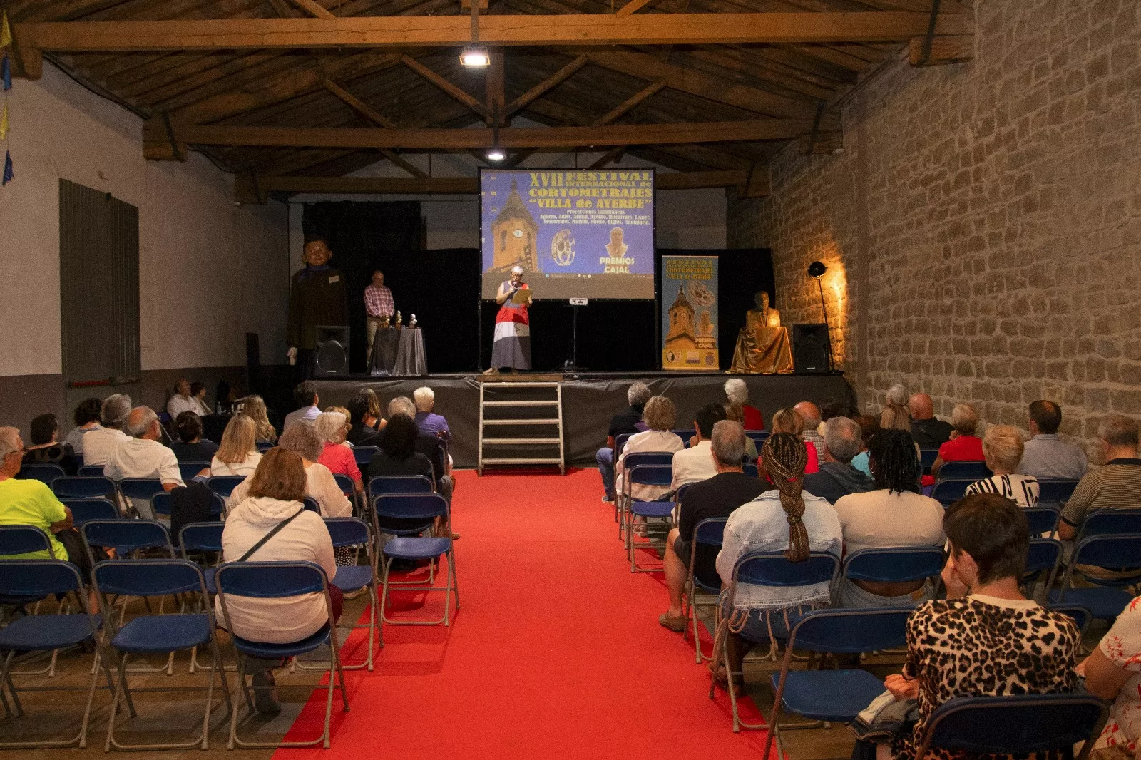 Vista general de la sala.