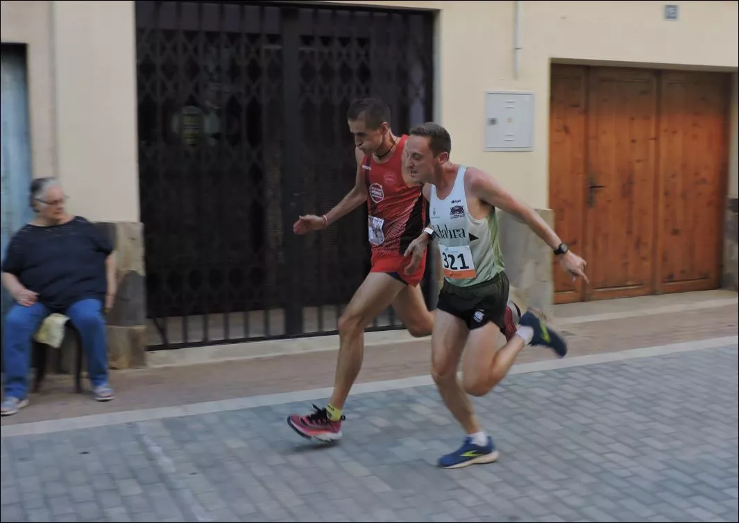 Emocionante prima entre el barbastrense Paco Sahún y el leridano Juan Luis Pérez