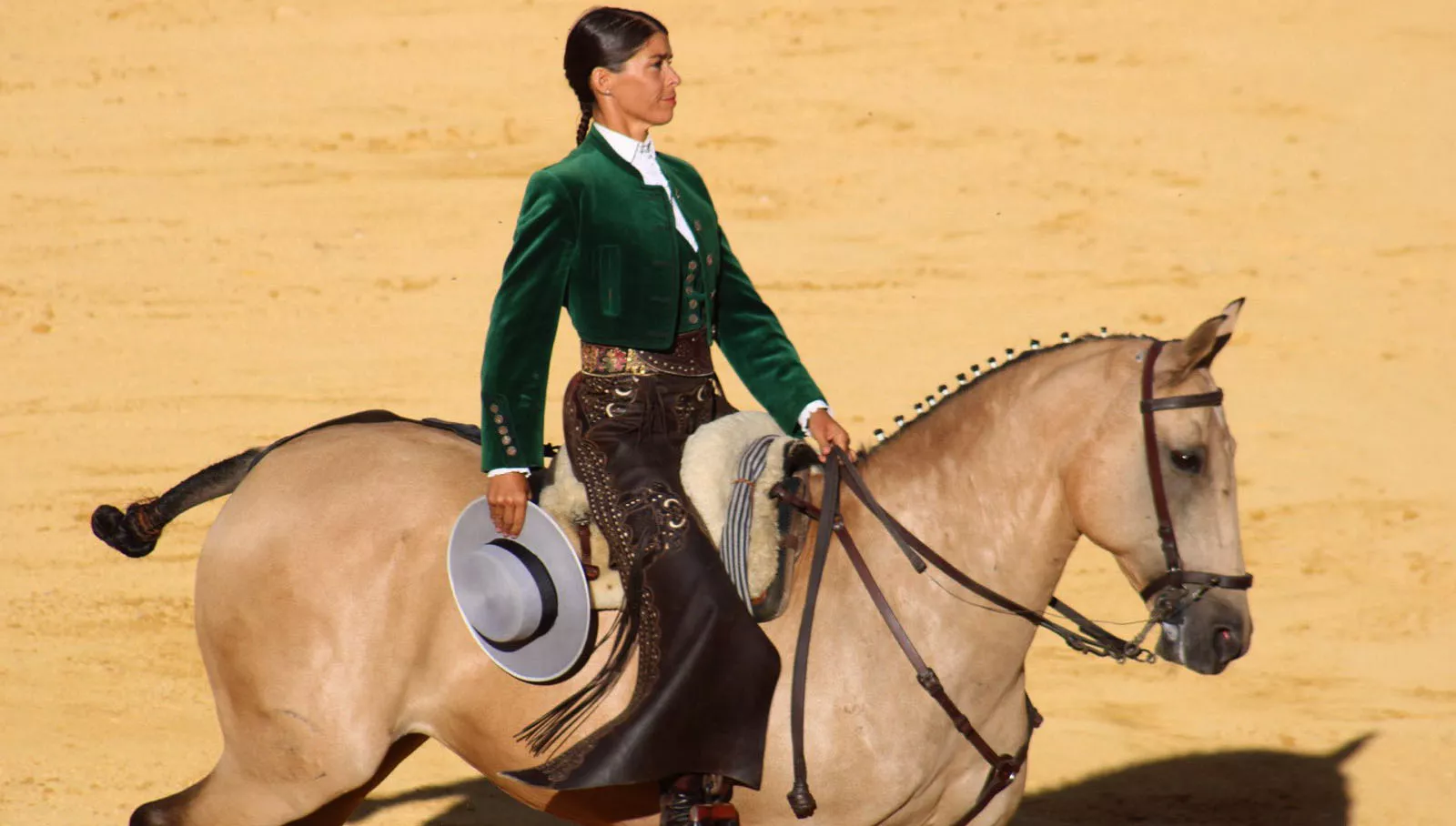 Corrida de rejones en San Lorenzo. Foto Marina DePlacido Sampietro