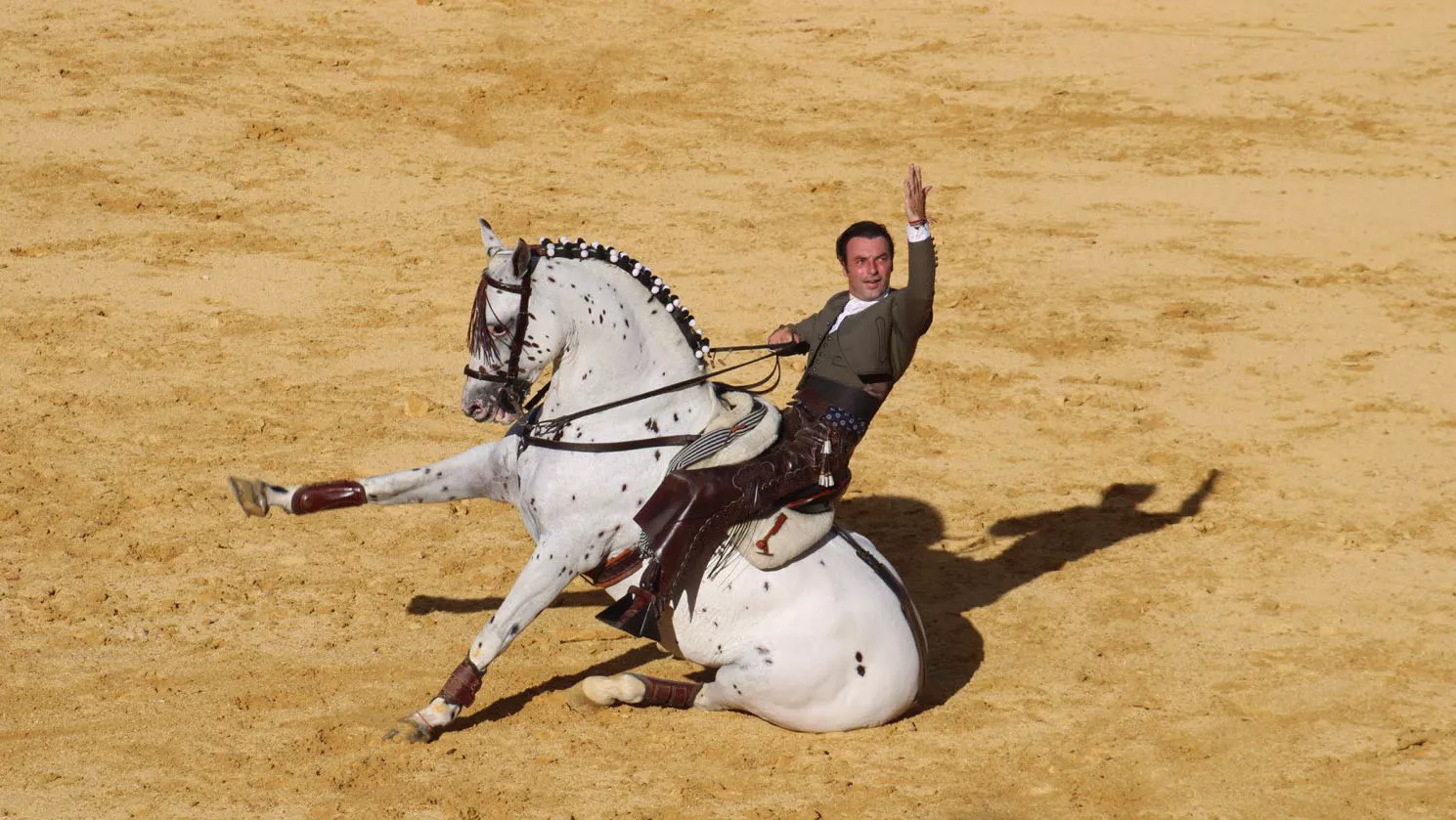 Corrida de rejones en San Lorenzo. Foto Marina DePlacido Sampietro