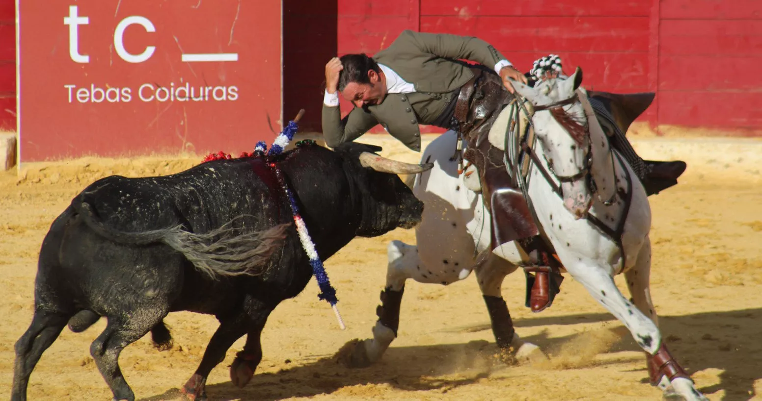 Corrida de rejones en San Lorenzo. Foto Marina DePlacido Sampietro