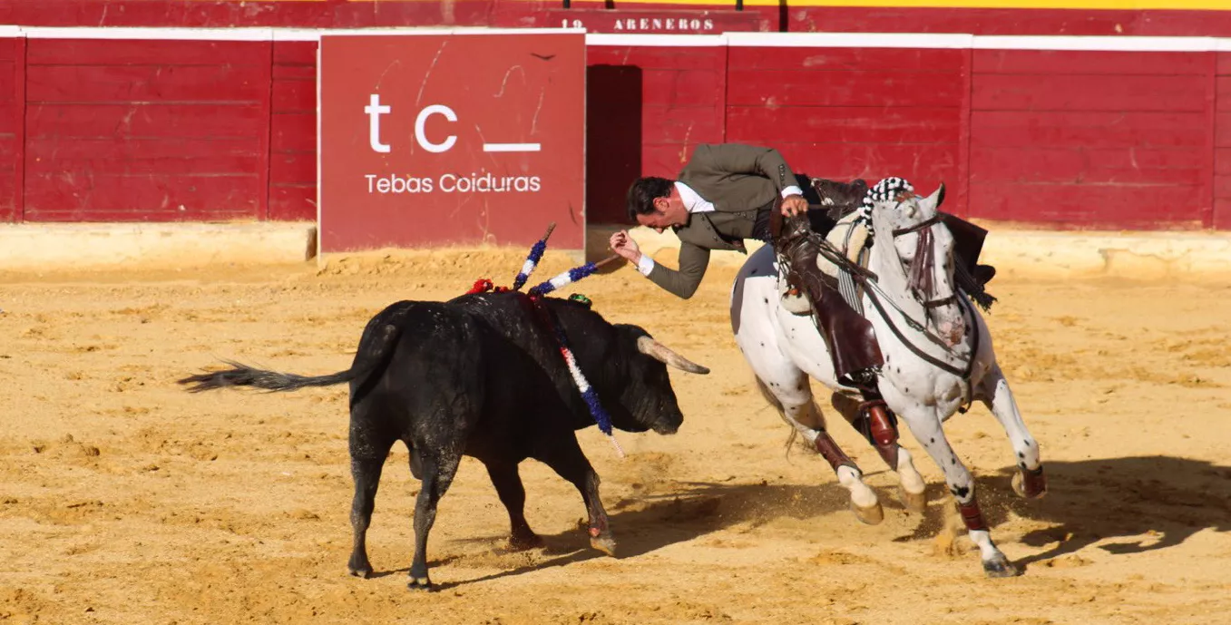 Corrida de rejones en San Lorenzo. Foto Marina DePlacido Sampietro