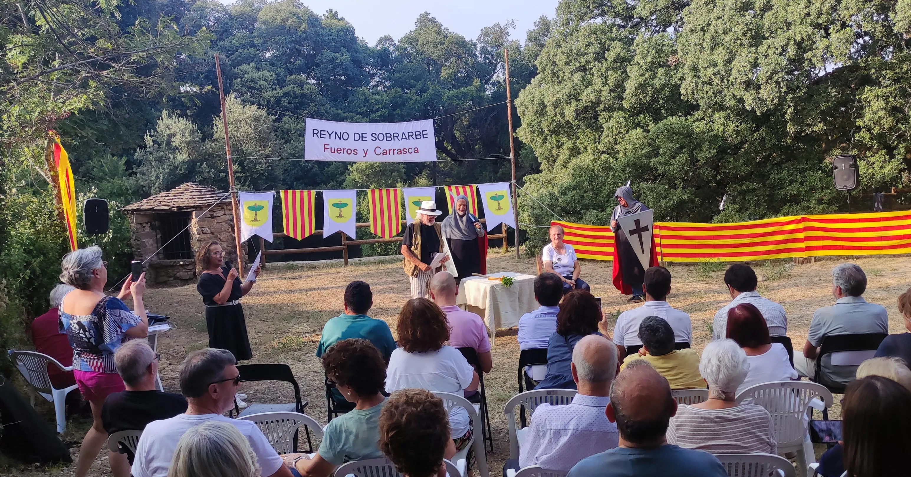 Rosa Cabano presenta el juramento