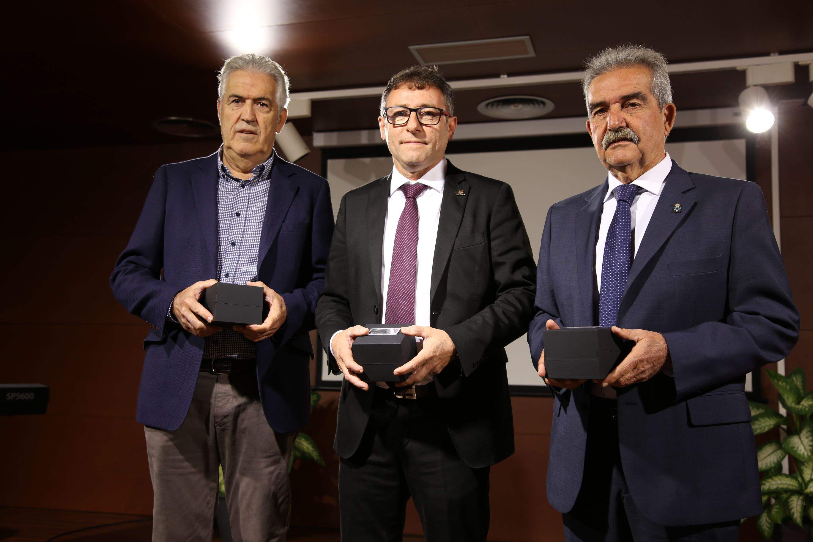 Francisco García, Marco Ibarz y José Evaristo Cabistañ han sido homenajeados en la celebración