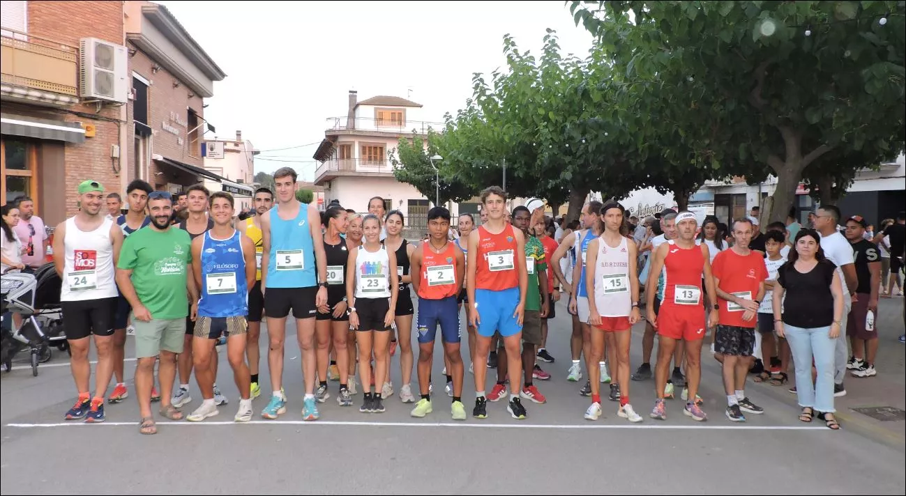 Participantes de la carrera absoluta