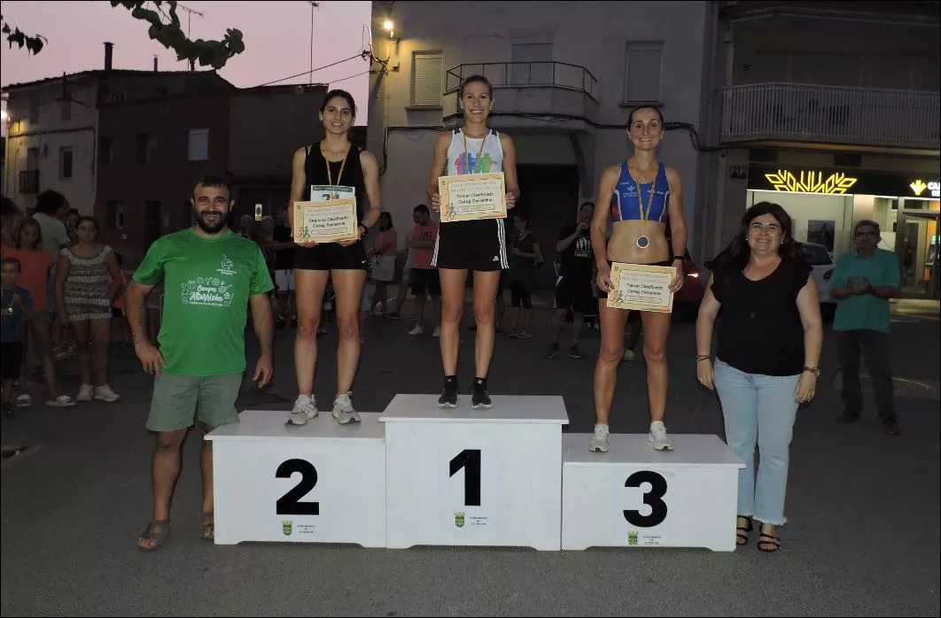 18 Podium femenino absoluto
