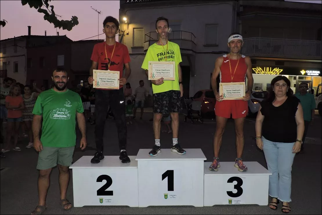 Podium masculino absoluto