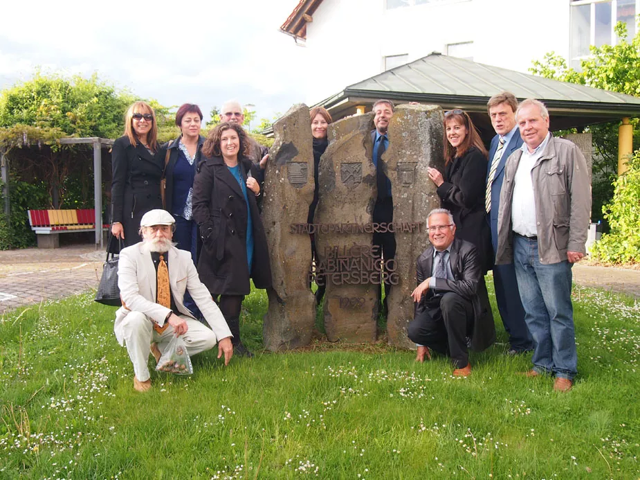 Aniversario del Hermanamiento de Sabiñánigo con las ciudades de Billère y Petersberg. Foto Ayuntamiento de Sabiñánigo