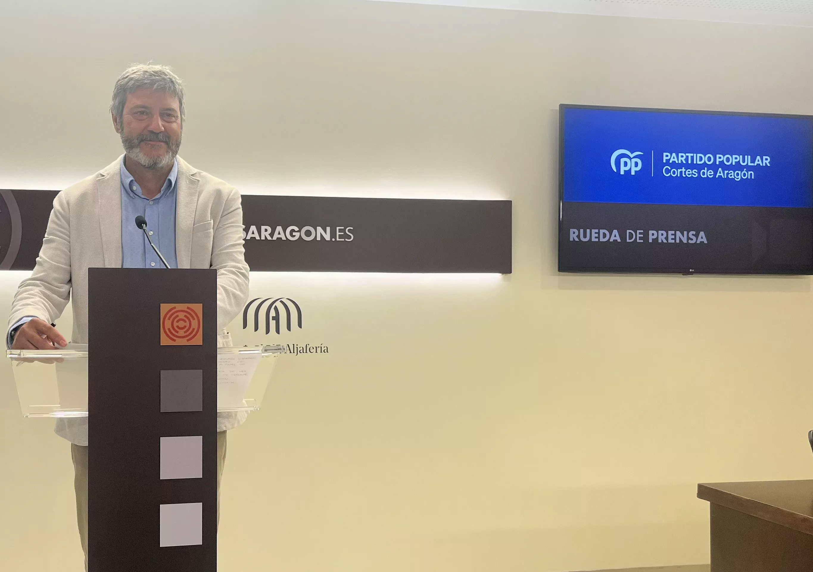 El diputado popular Gerardo Oliván.