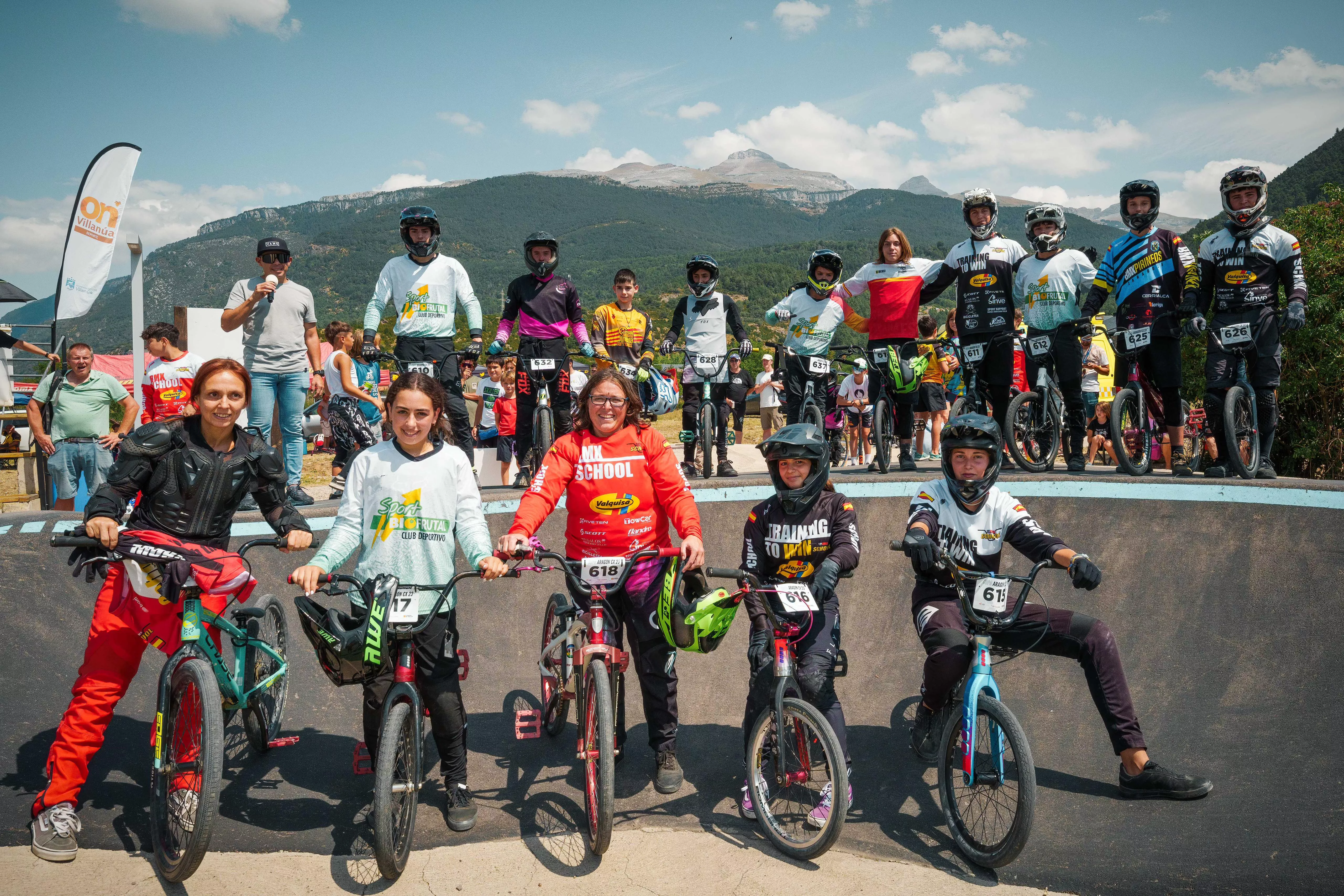 Campeonato de Pumptrack en Villanúa. Foto Turismo Villanúa-Yhabril Moro