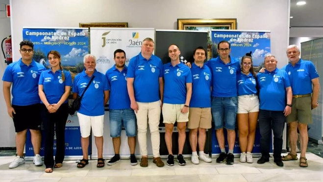 El CA Jaime Casas al completo. El CA Jaime Casas al completo.