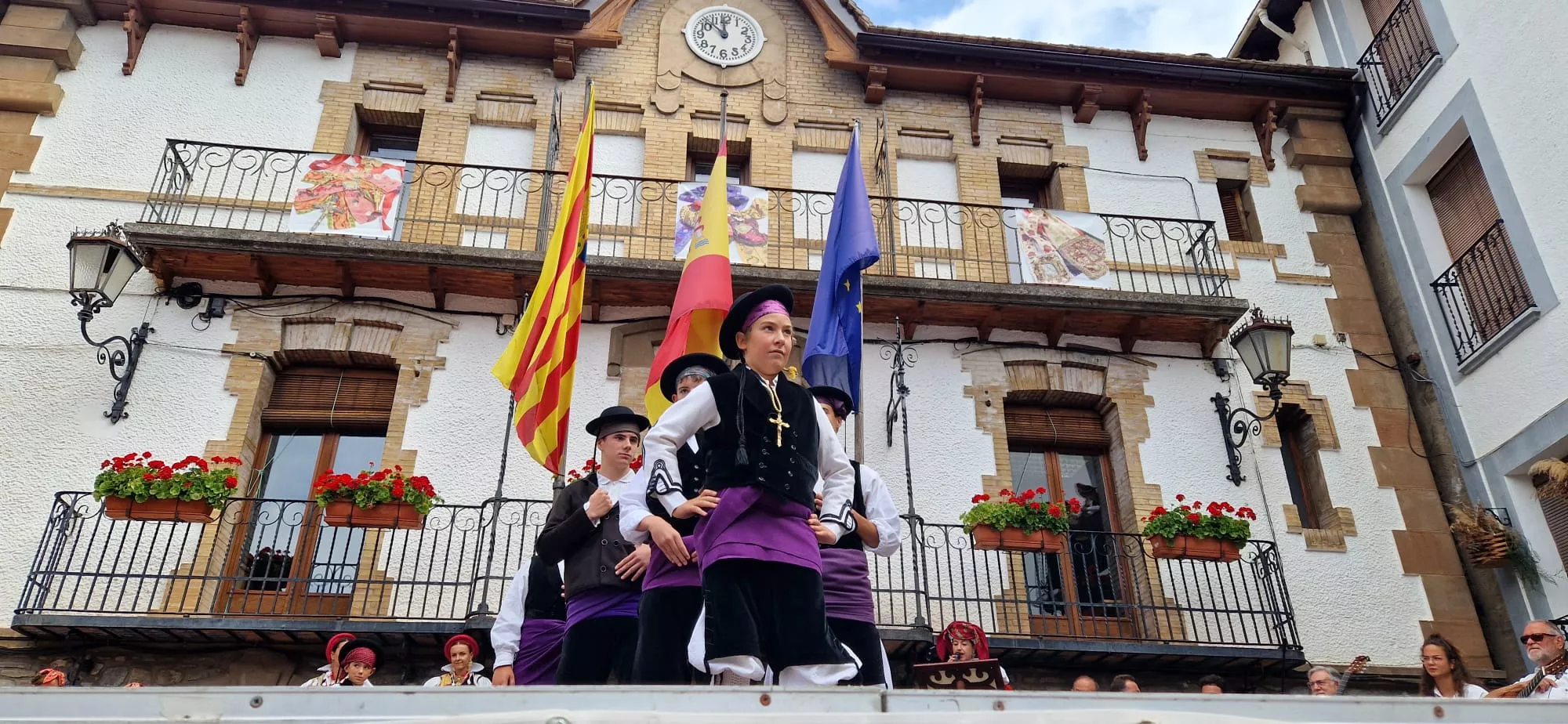 Día de Exaltación del Traje Típico Ansotano. Foto Myriam Martínez