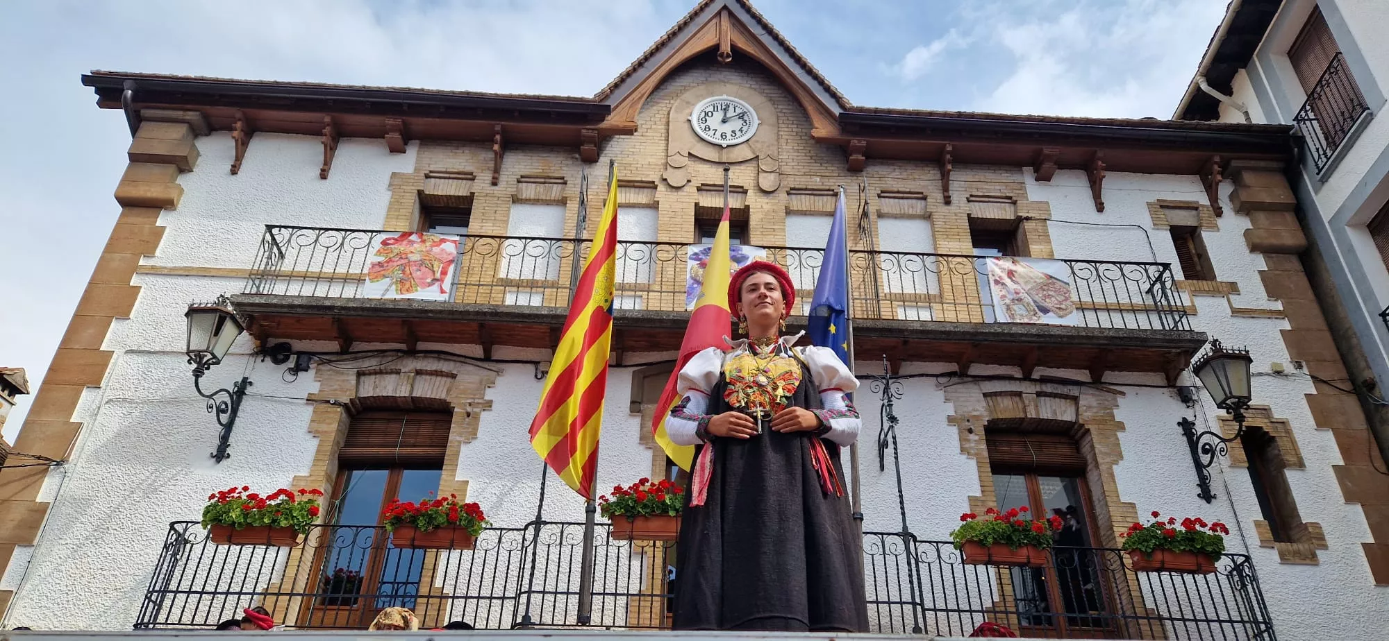 Día de Exaltación del Traje Típico Ansotano. Foto Myriam Martínez