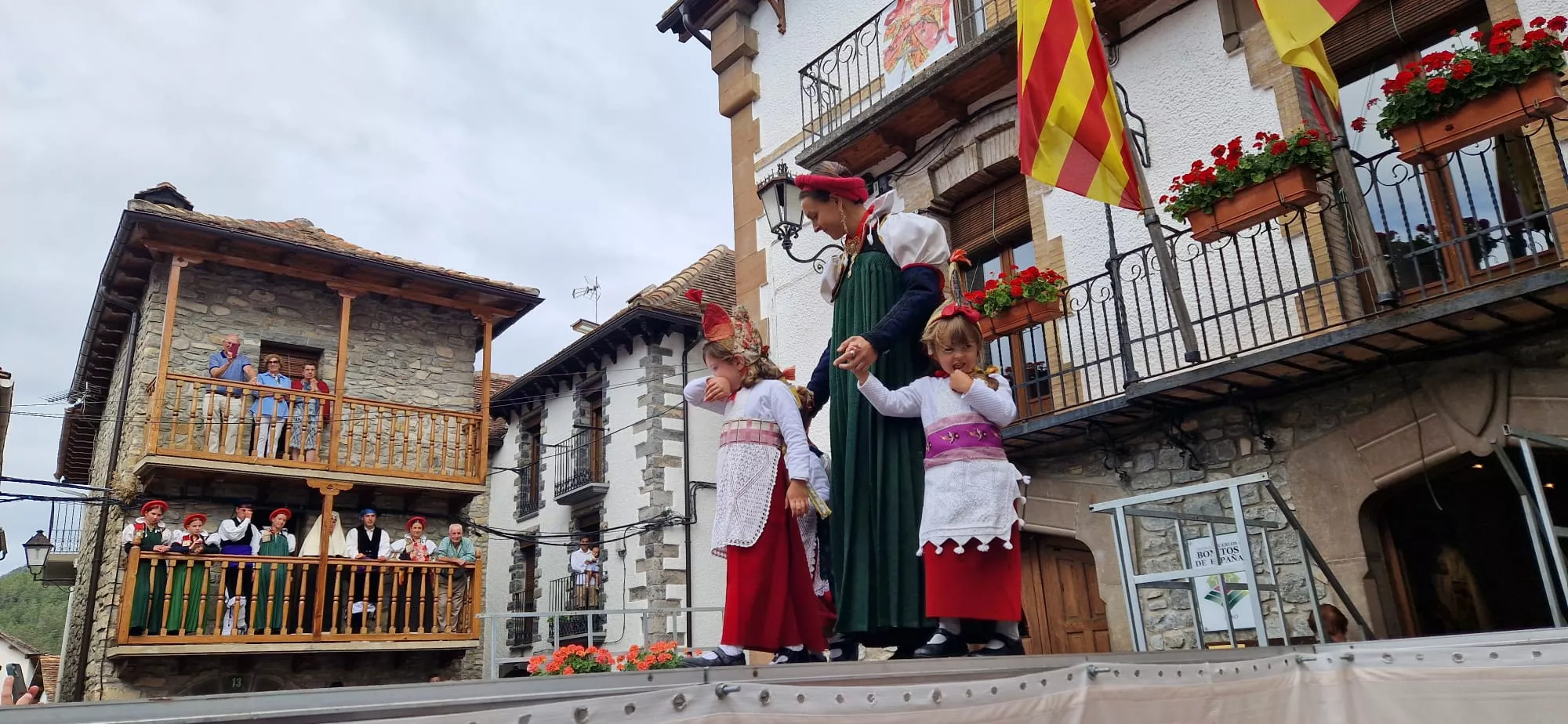 Día de Exaltación del Traje Típico Ansotano. Foto Myriam Martínez