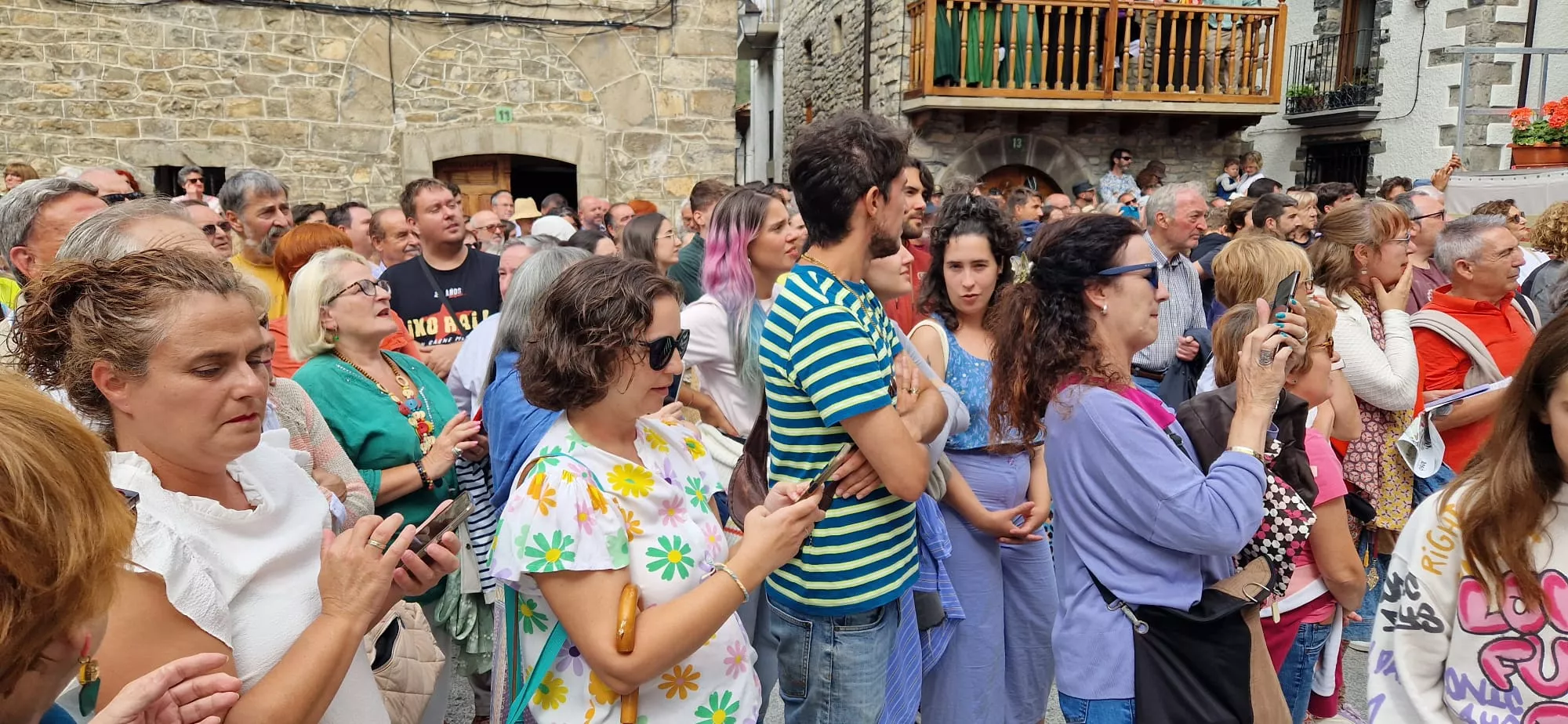 Día de Exaltación del Traje Típico Ansotano. Foto Myriam Martínez